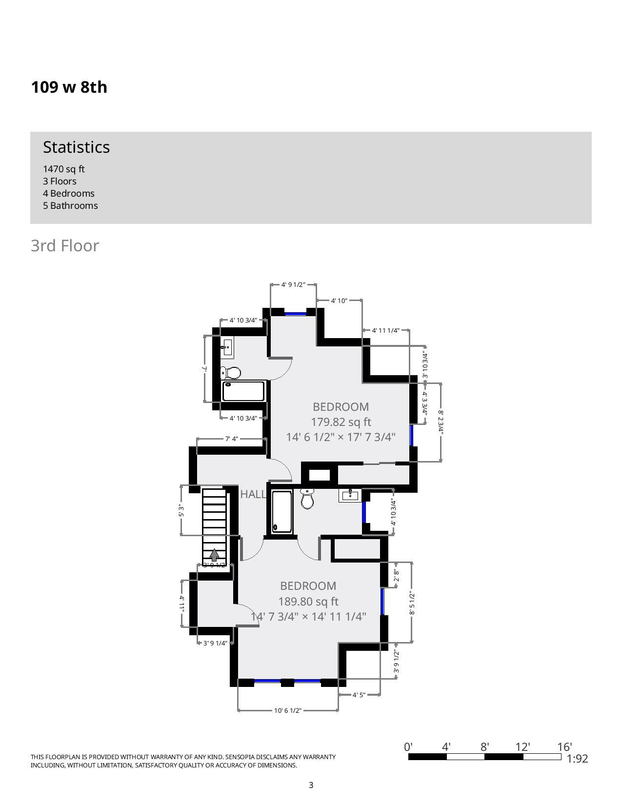 109 W. 8th Ave floorplan 2