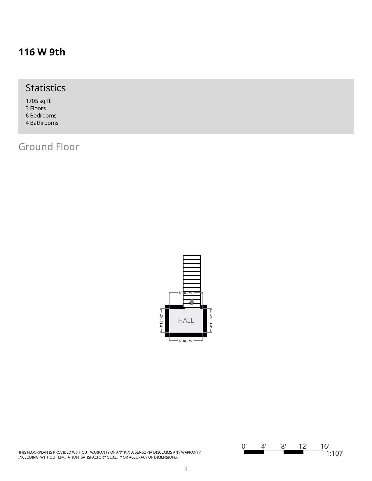 116 W. 9th Ave floorplan 3