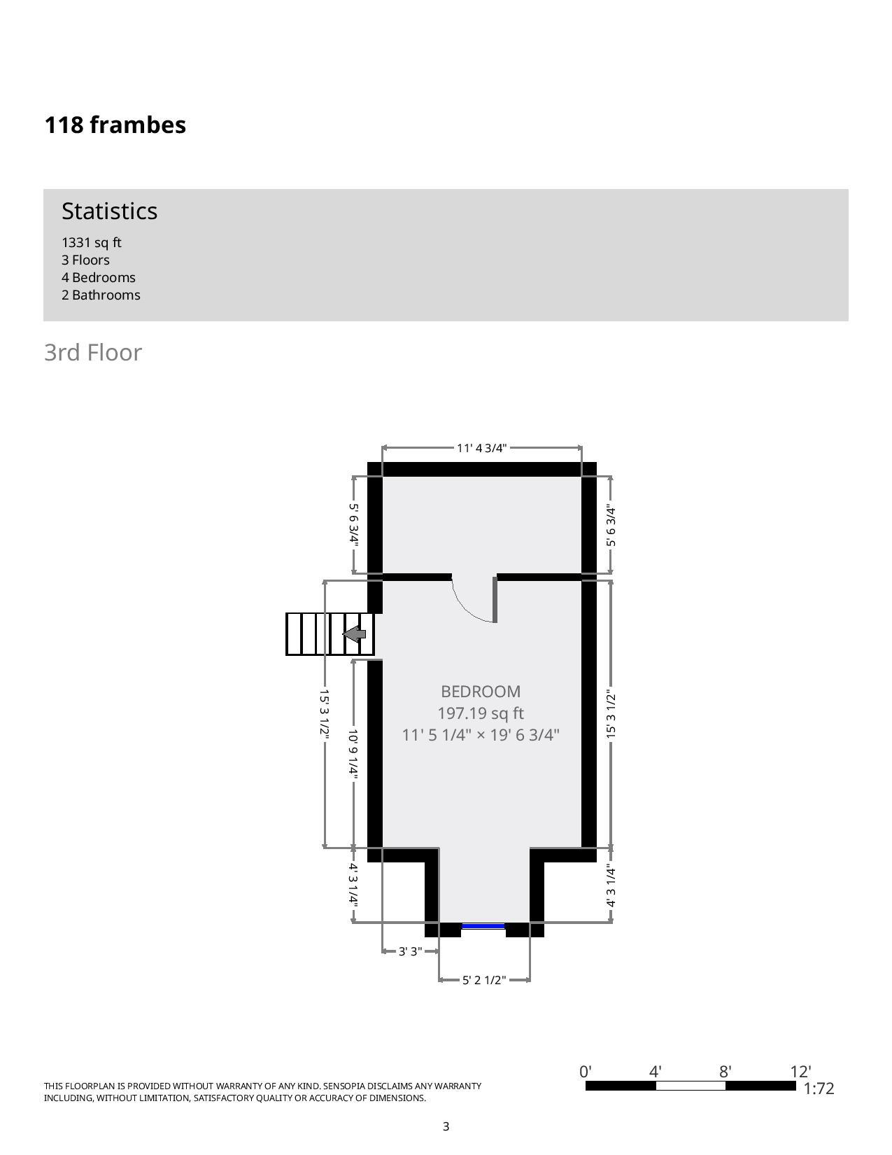 118 Frambes Ave.- Floor Plan 01