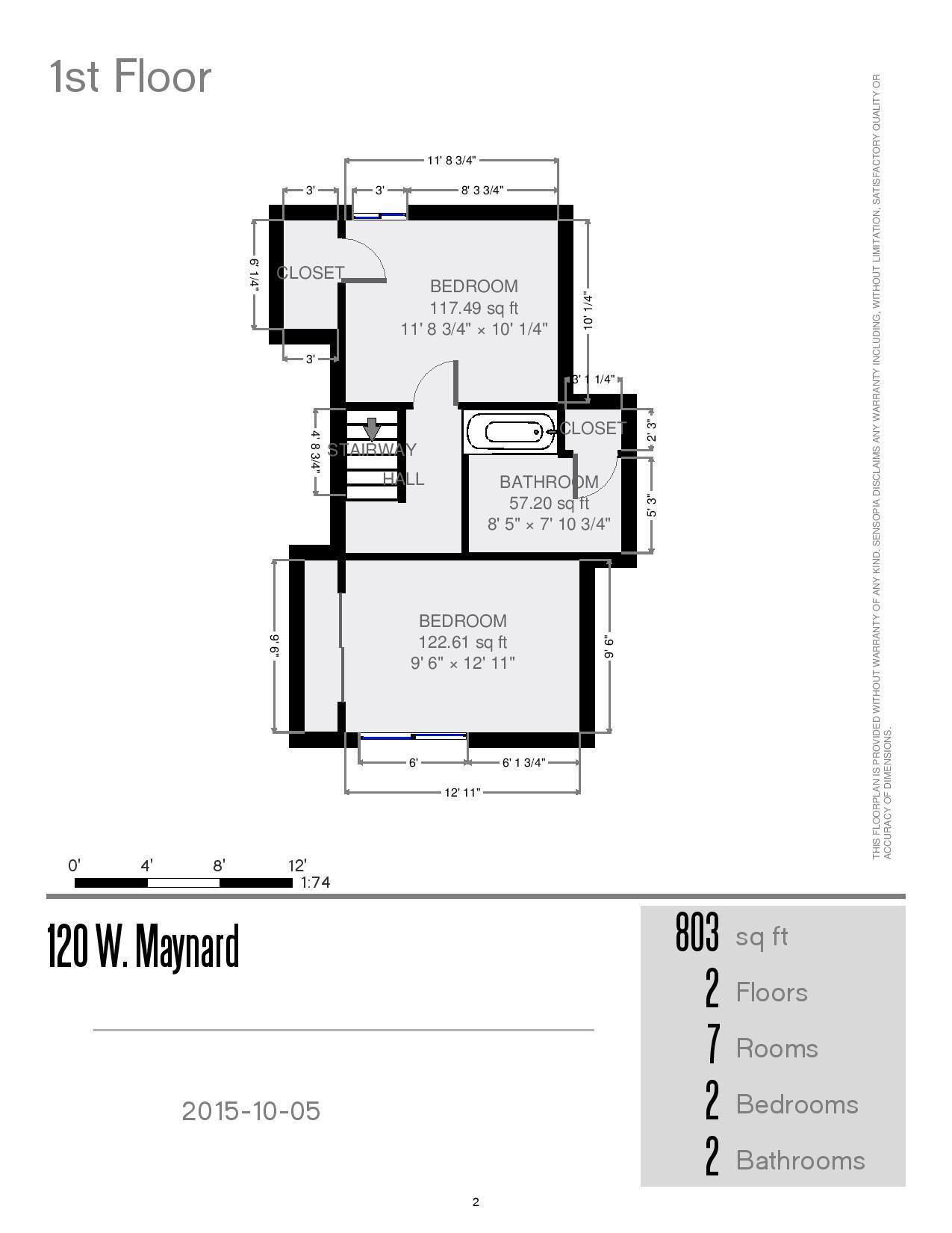 120 W. Maynard - Floor Plan 01