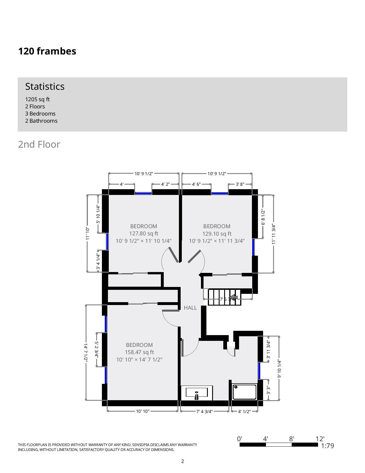 120 Frambes Ave floorplan