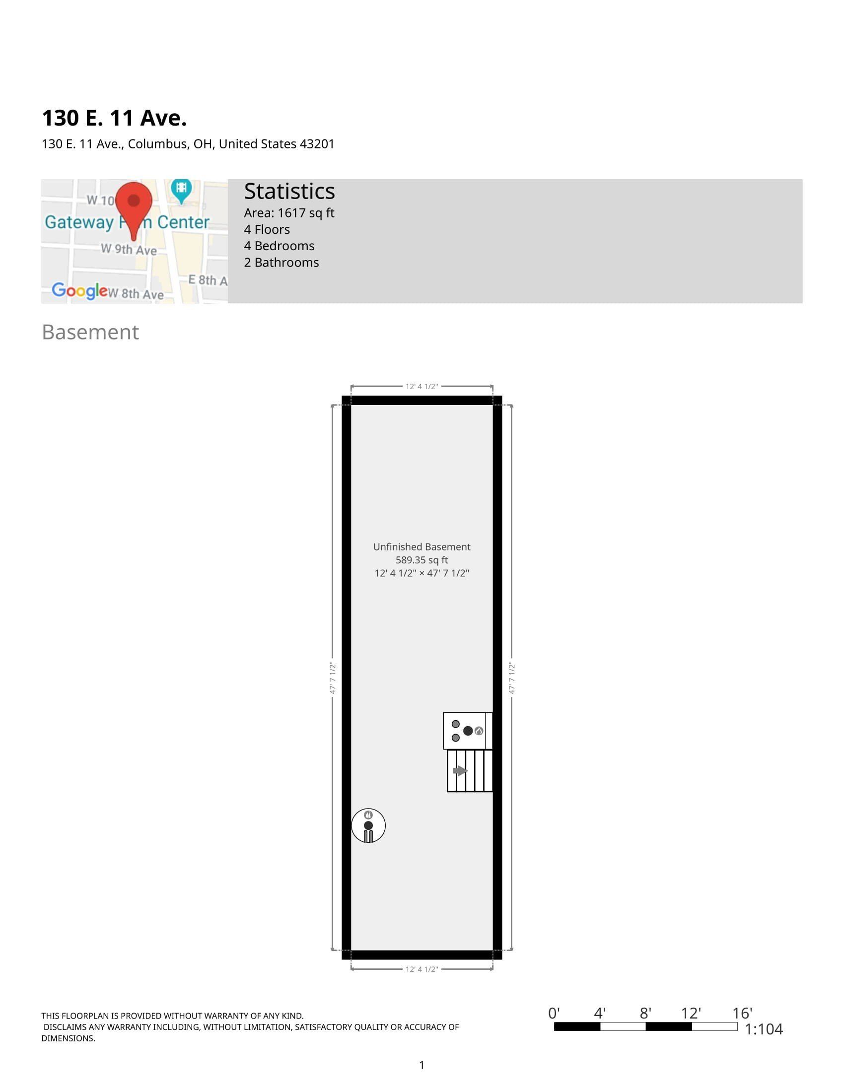 130-132 E. 11th Ave. - Floor Plan 04