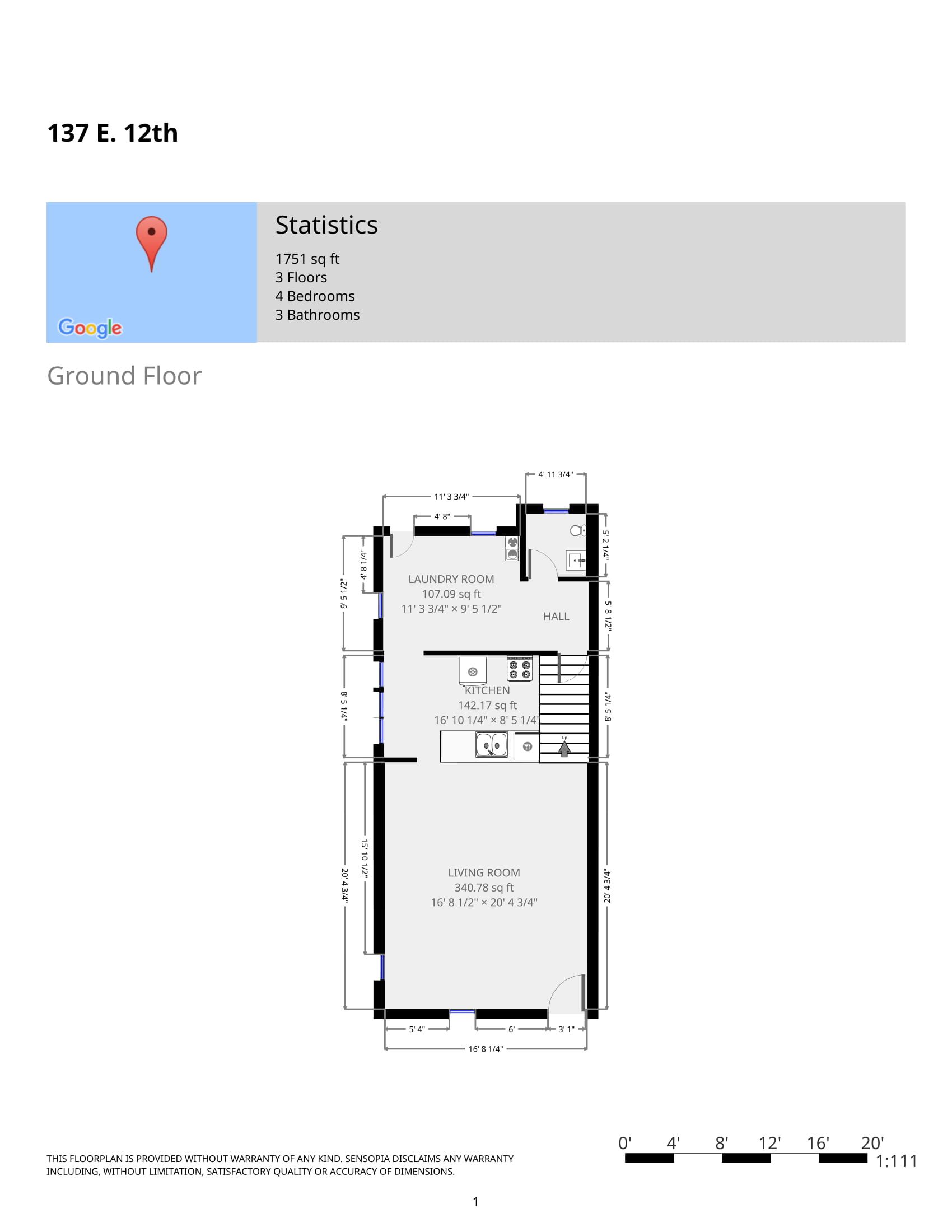 135-137 E. 12th Ave.- Floor Plan 03