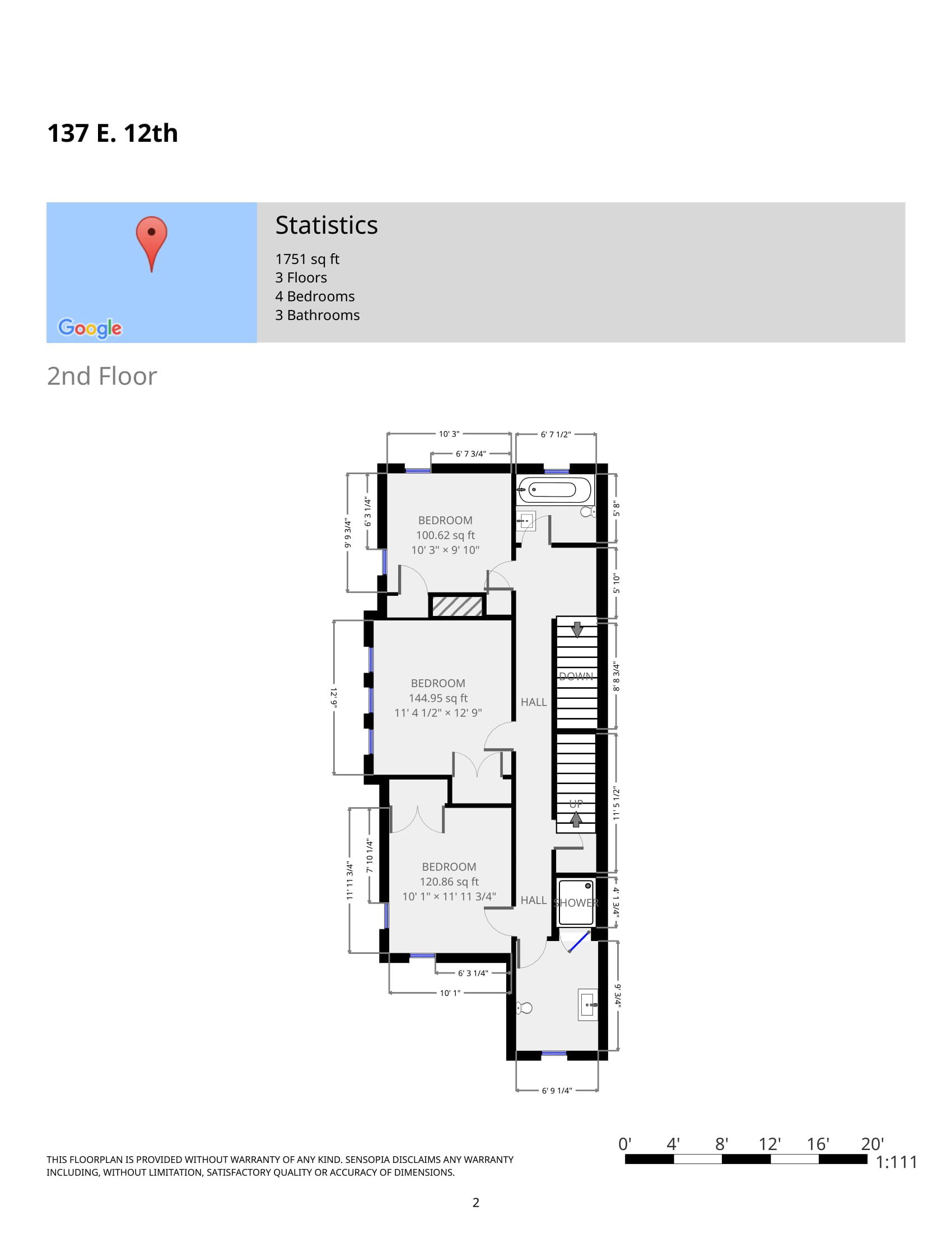 135-137 E. 12th Ave.- Floor Plan 02