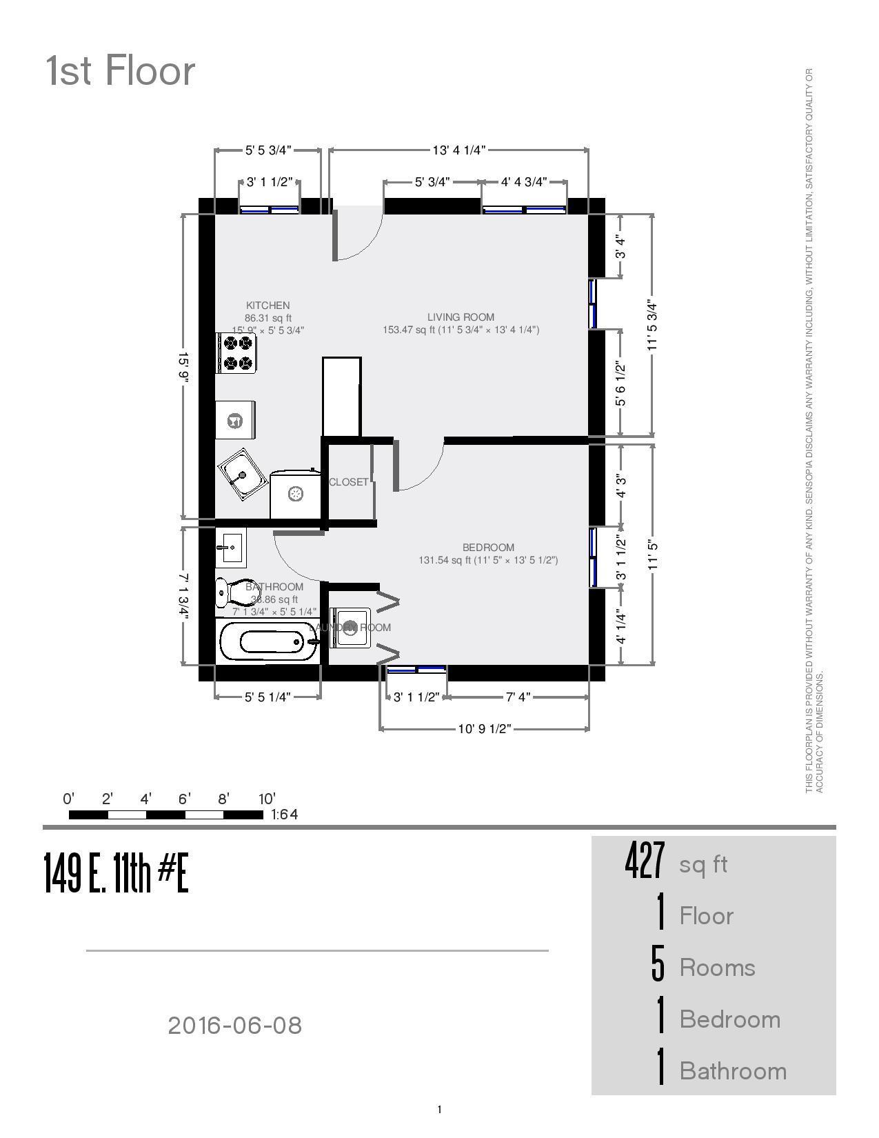 149 E. 11th Ave floorplan