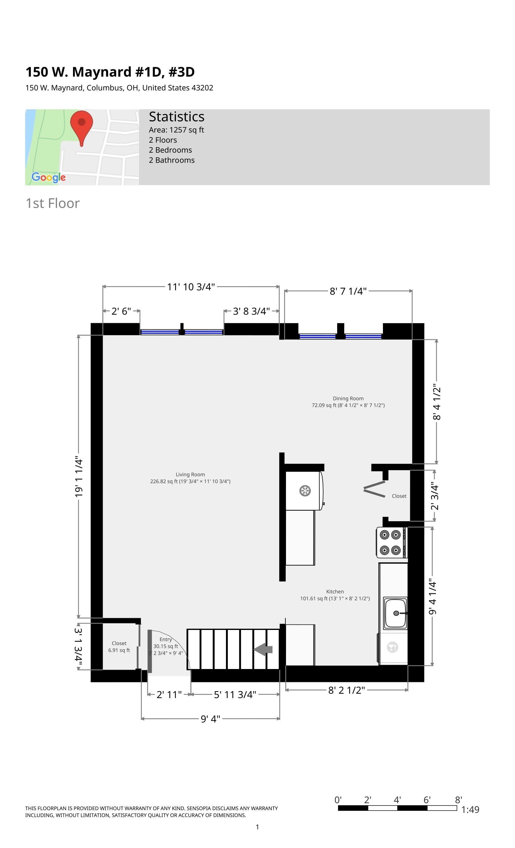 150 W. Maynard - Floor Plan 02