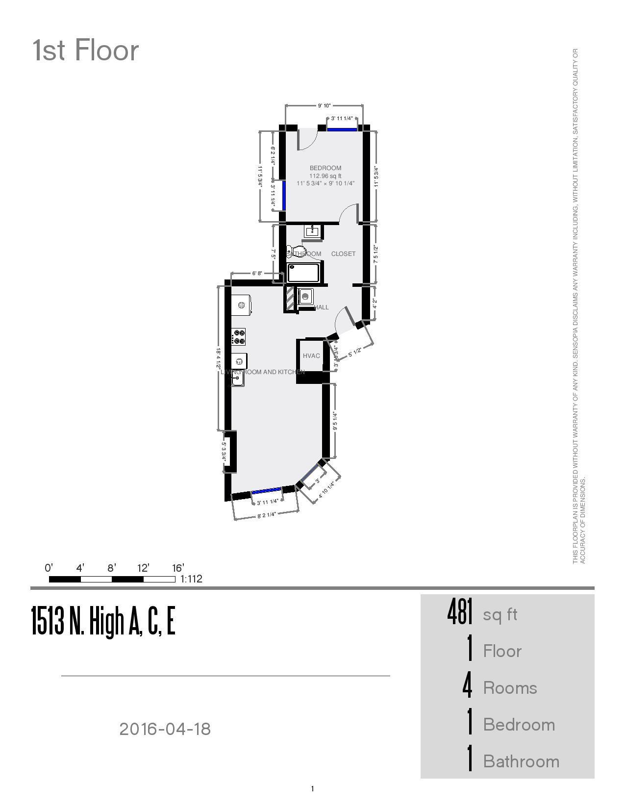 1509-1513 N. High St floorplan 2