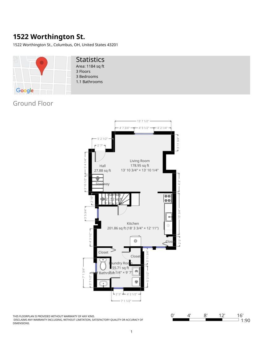 1522 Worthington floor plan 2