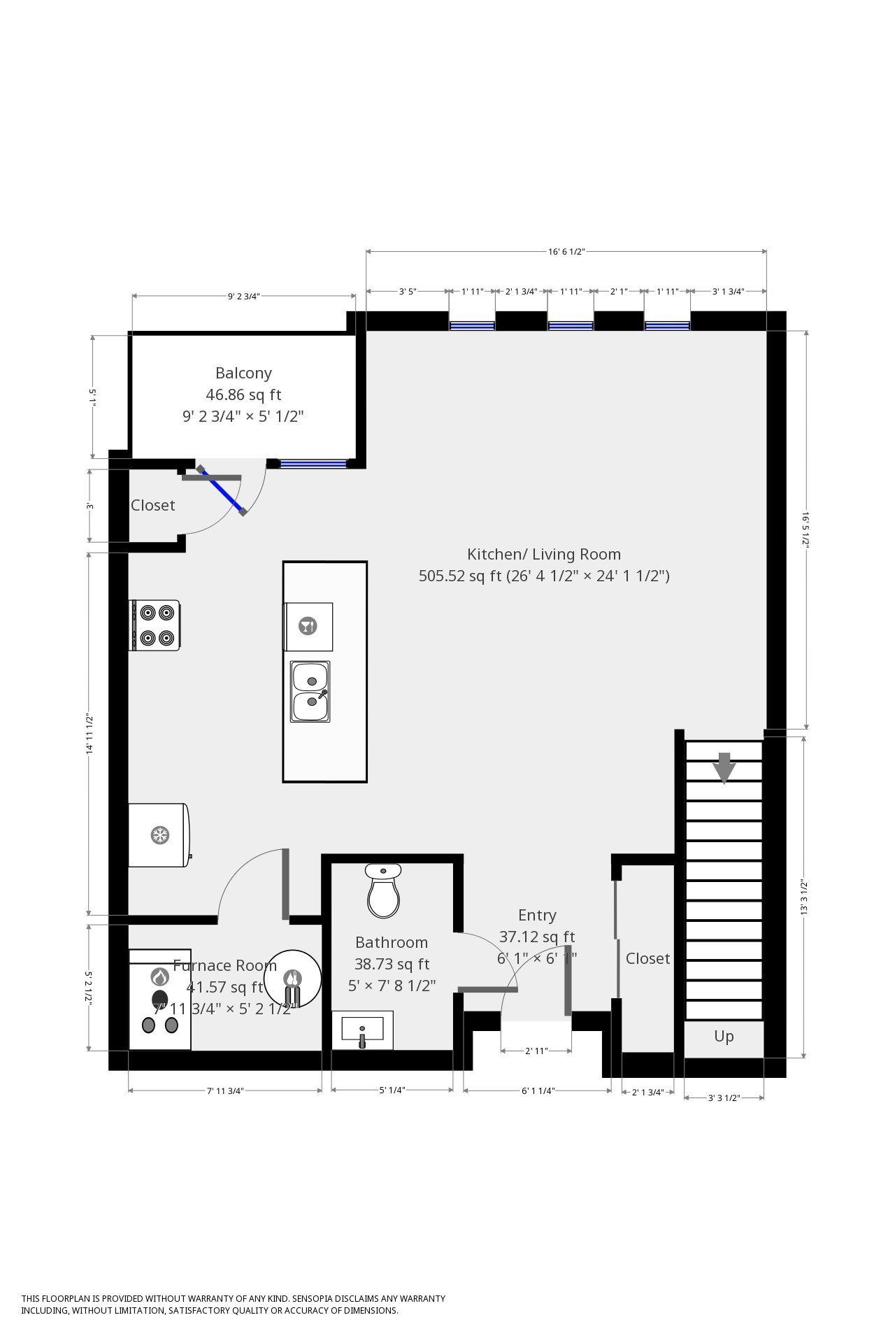 1523-1529 N. Wall St floor plan 2