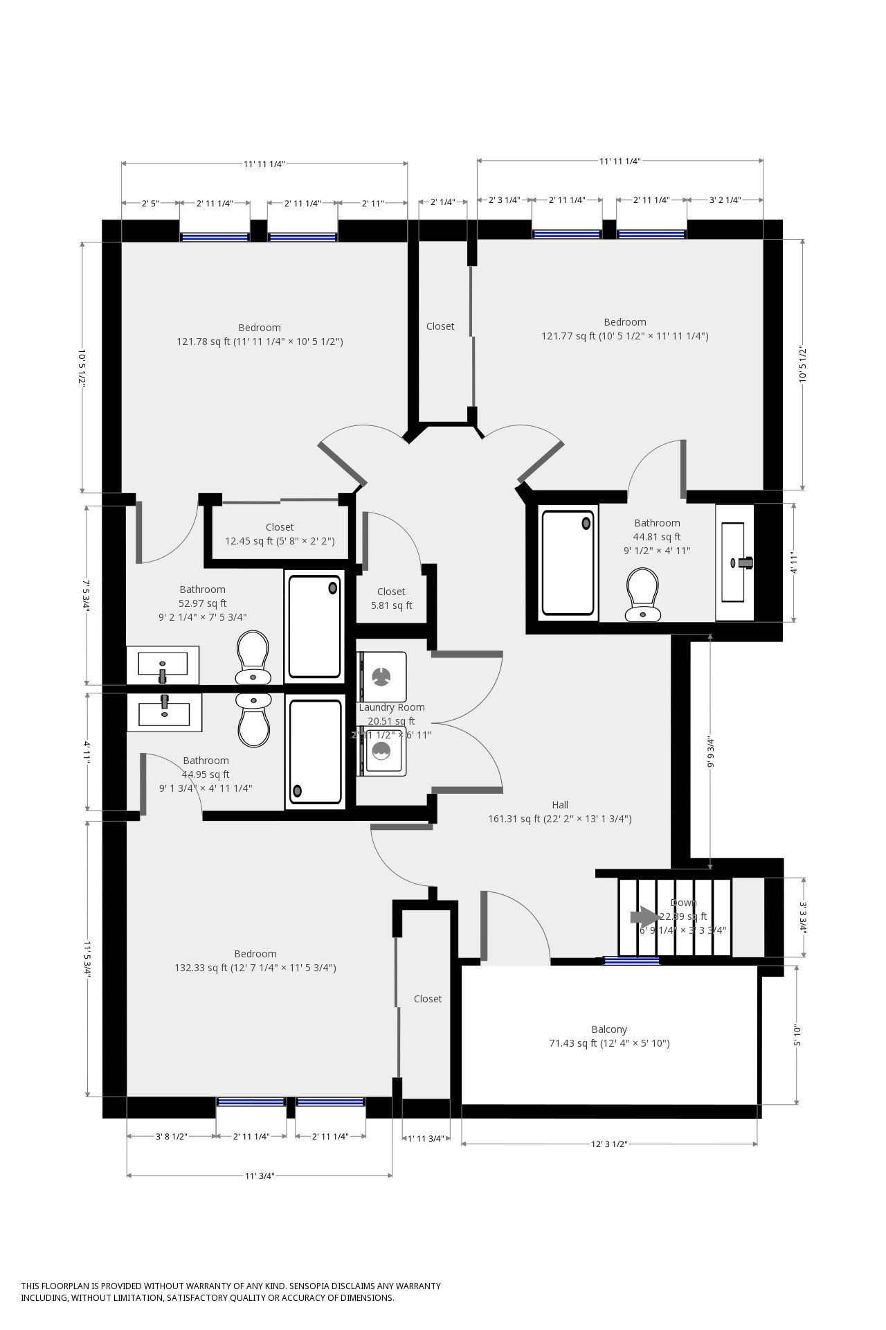 1523-1529 N. Wall St floor plan 4