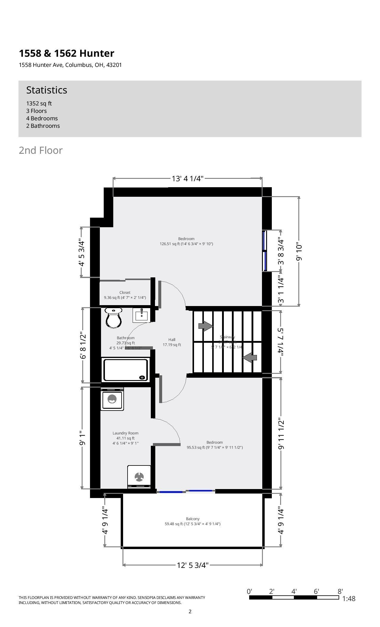 1556 - 1562 Hunter Ave floor plan 3
