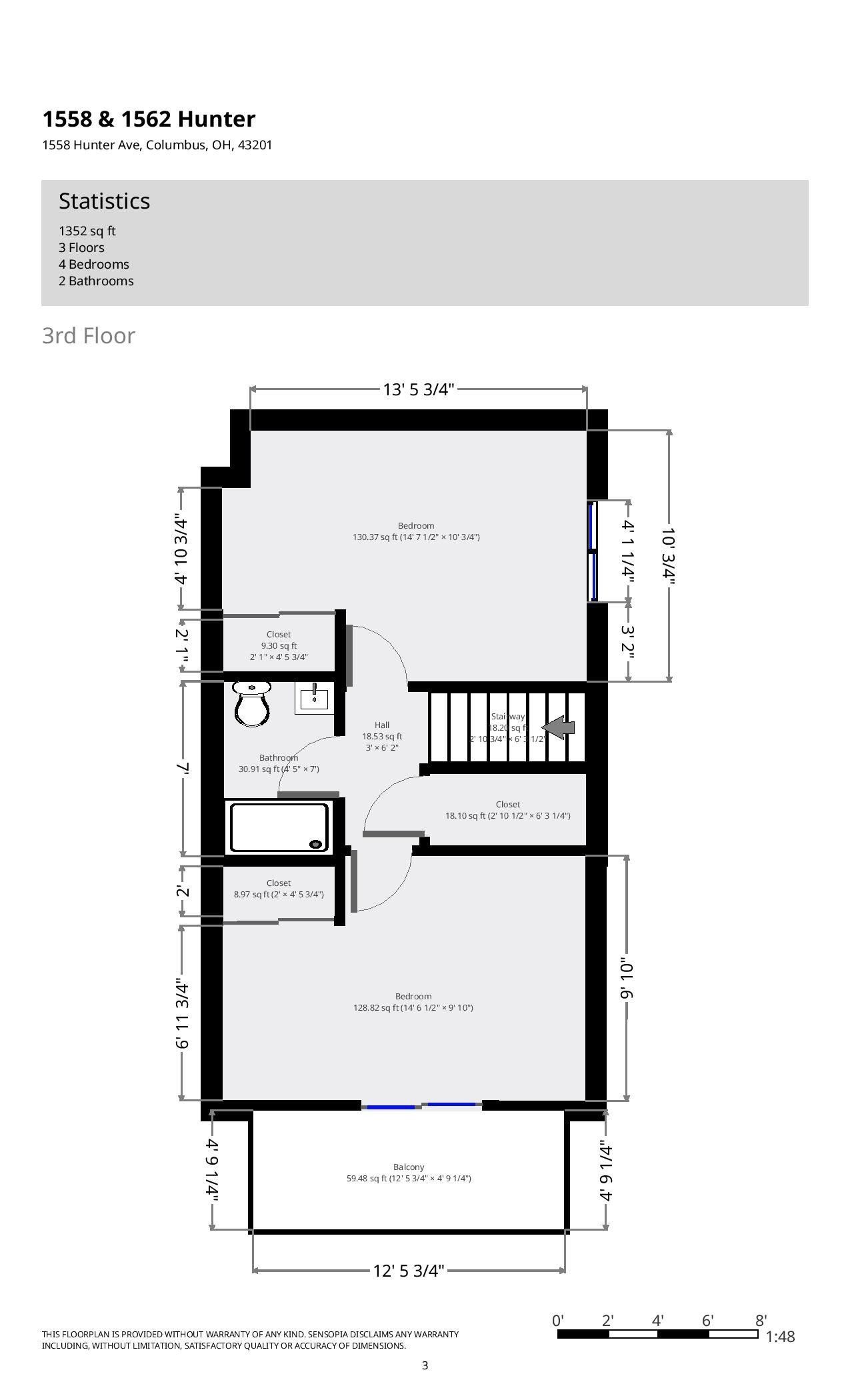 1556 - 1562 Hunter Ave floor plan 2