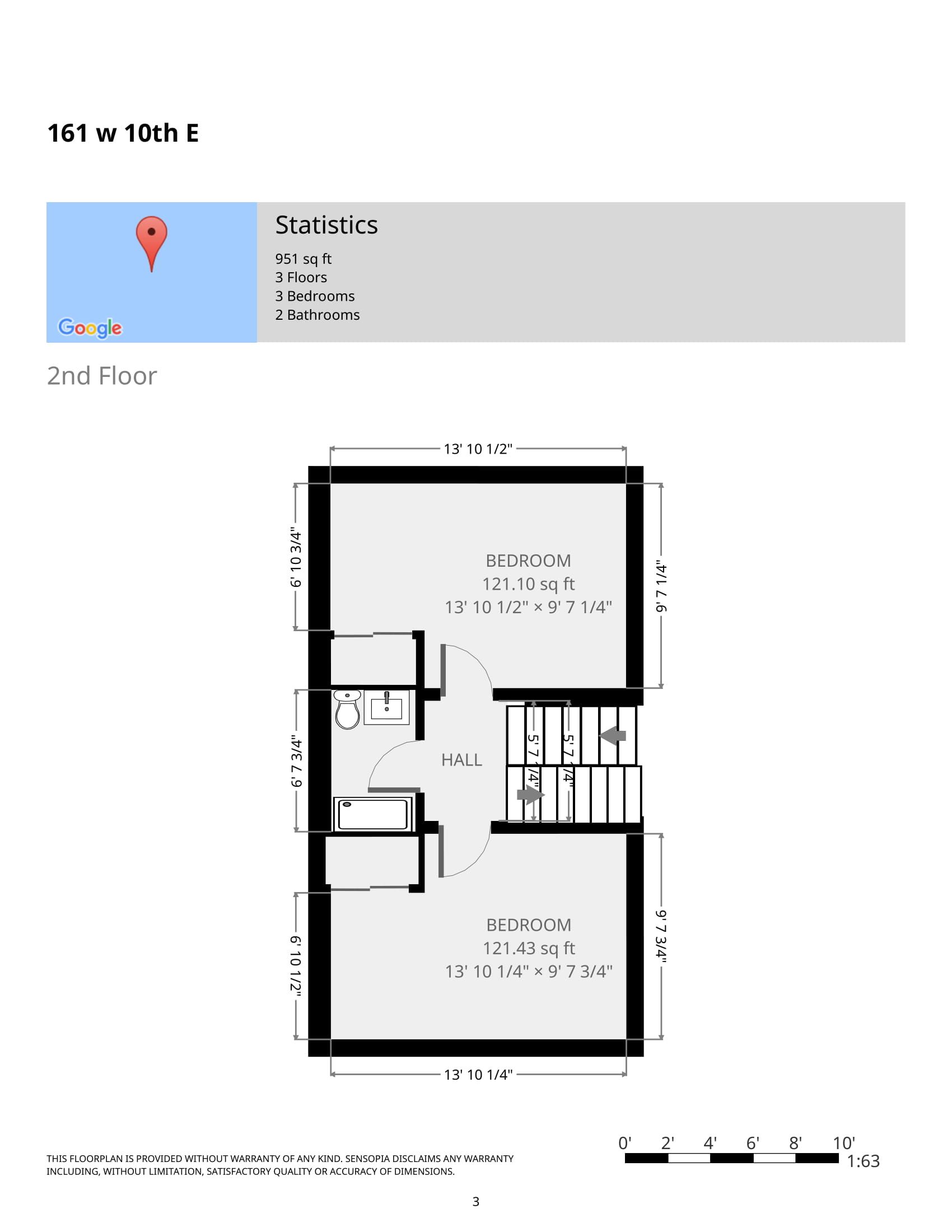 161 W. 10th Ave floorplan