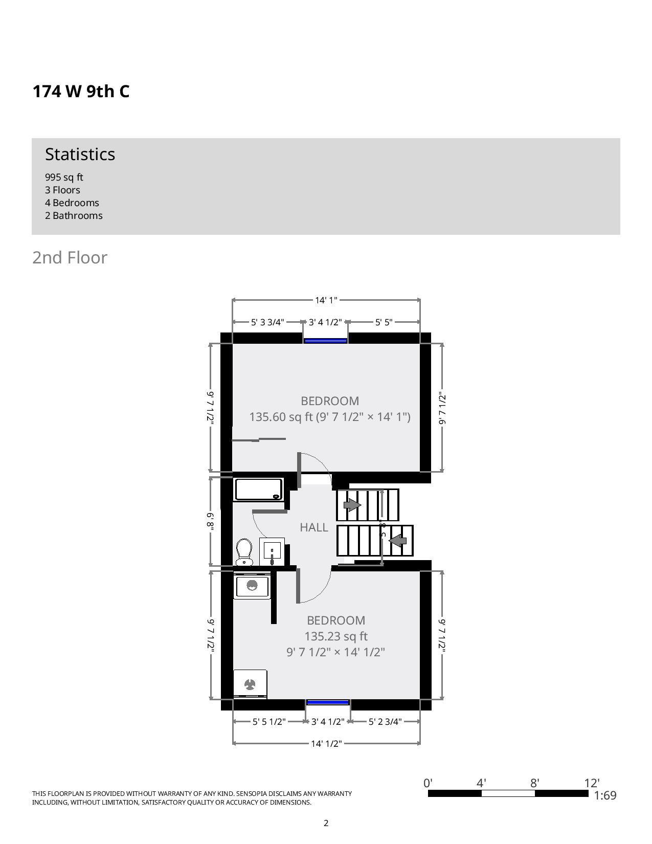 170 - 188 W. 9th Ave floorplan 3