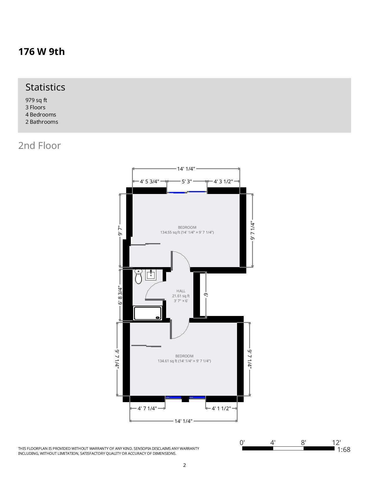 170-188 W. 9th Ave.- Floor Plan 02