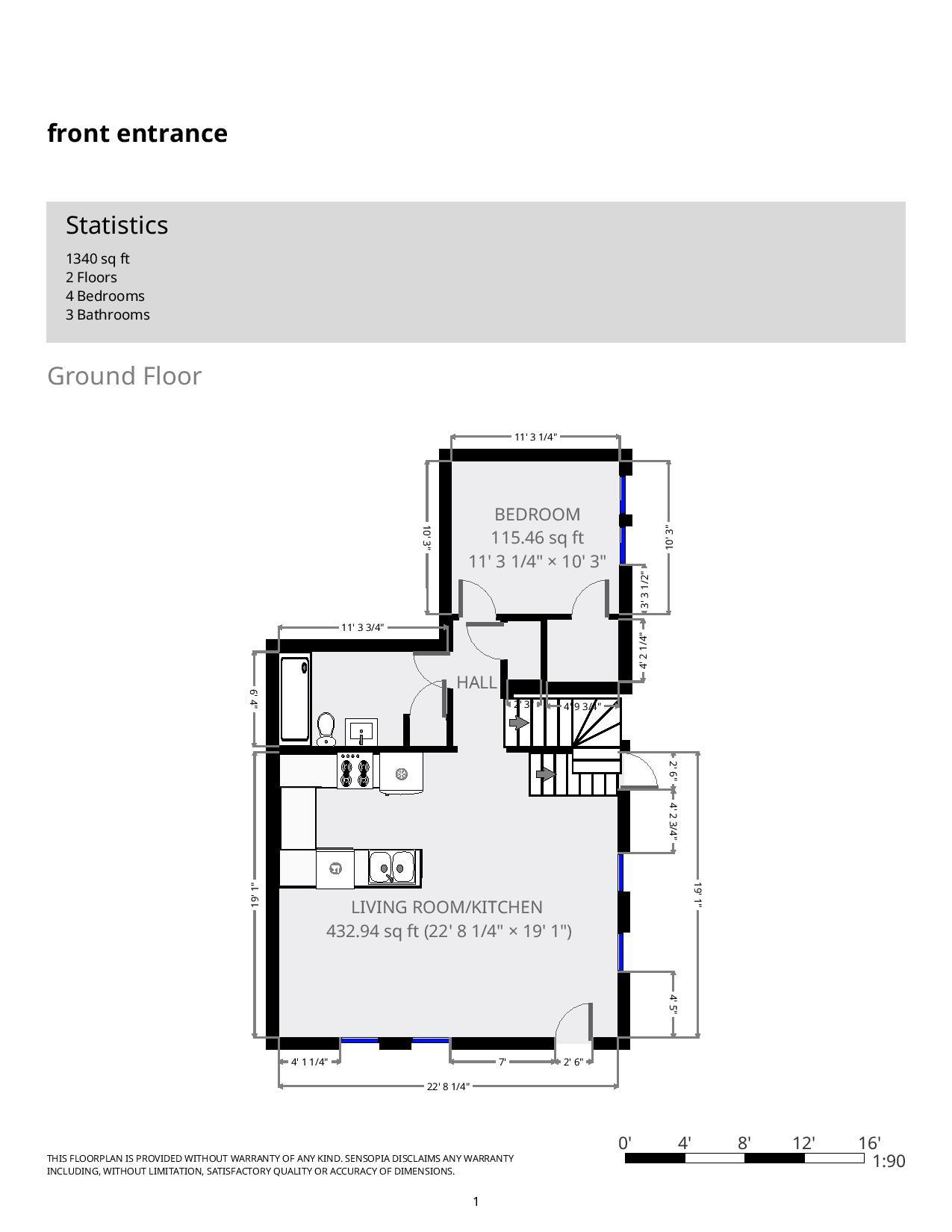 2239 Neil Ave. - Floor plan 01