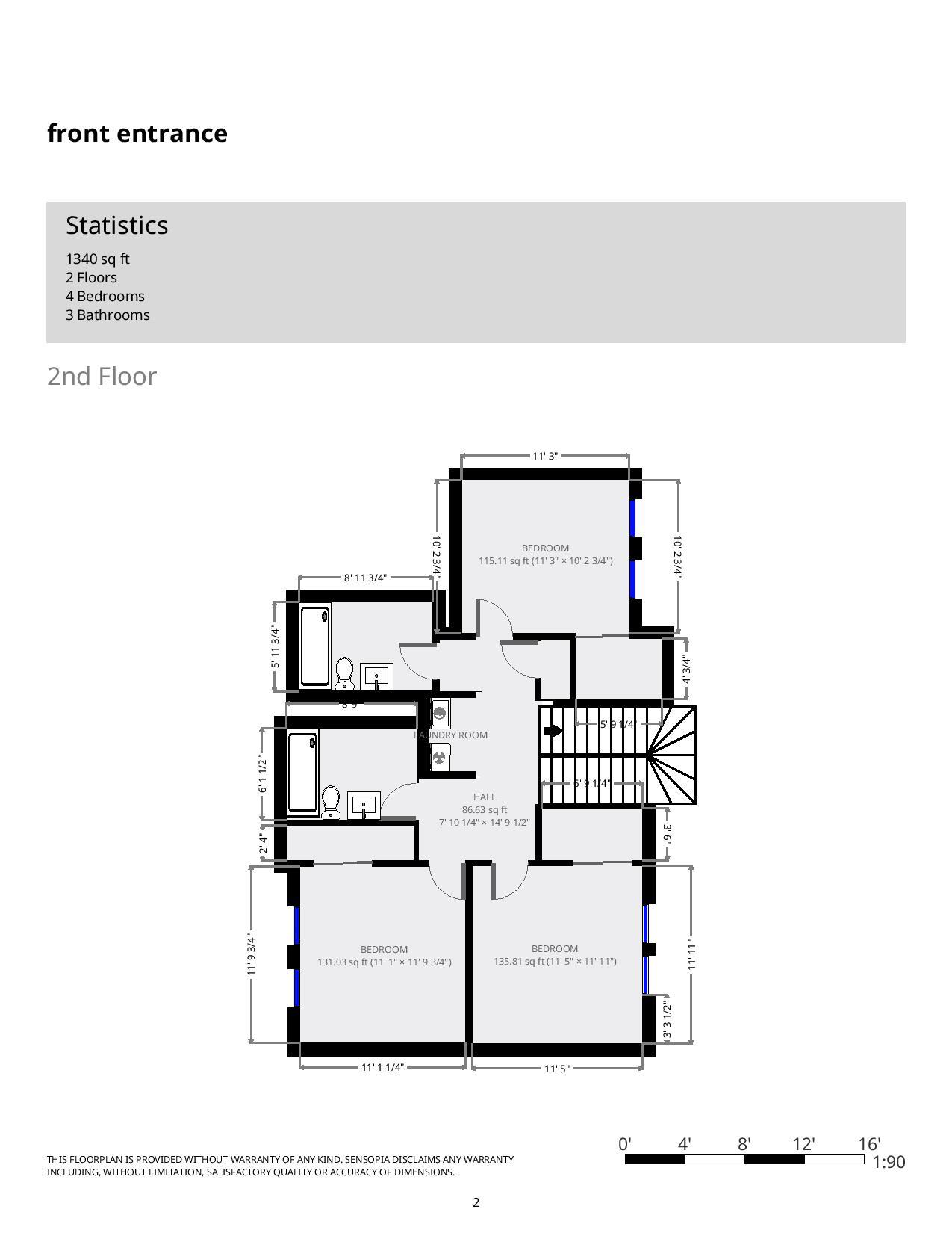 2239 Neil Ave. - Floor plan 02