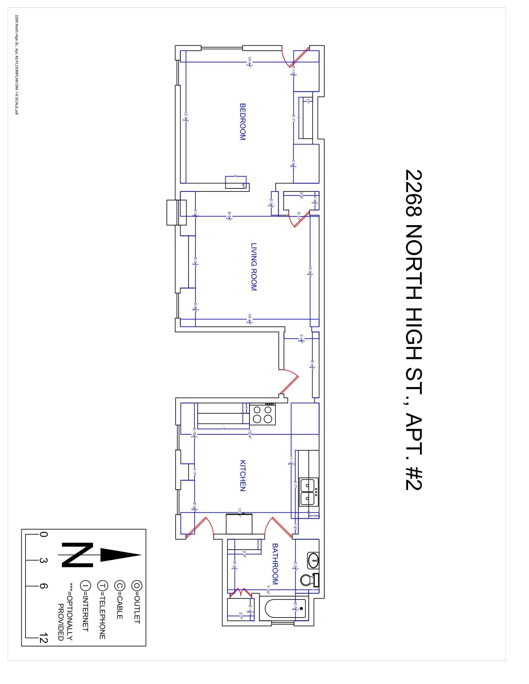 2268 N. High St floorplan 4