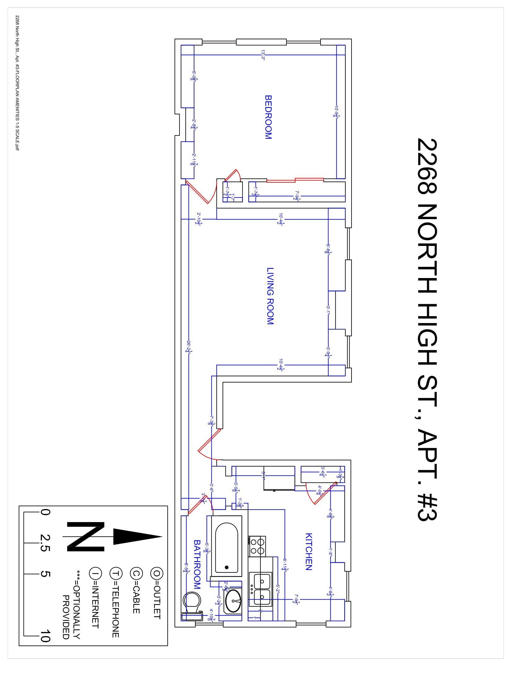 2268 N. High St floorplan 2