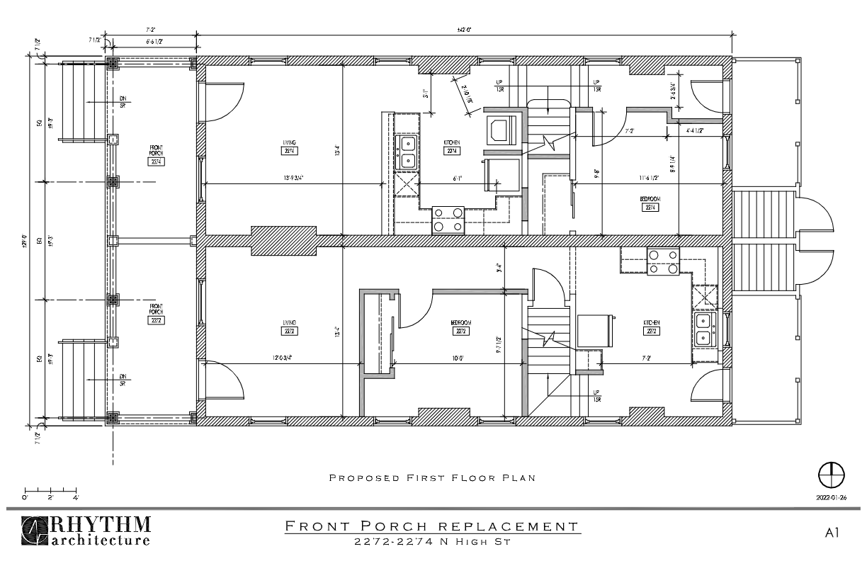 2274 N. High St floor plan 2