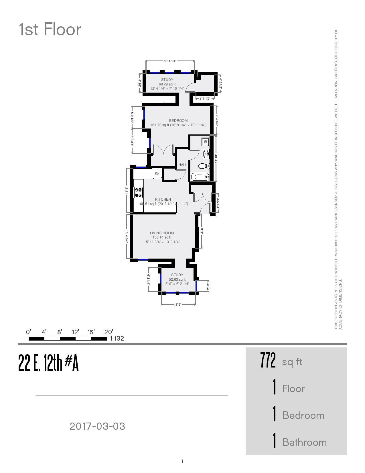 14-22 E. 12th Ave. floor plan