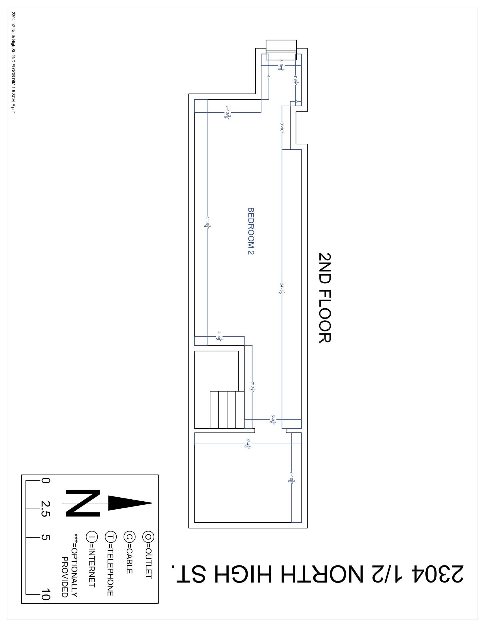 2304 1/2 -2306 1/2 N. High St.- Floor Plan 02