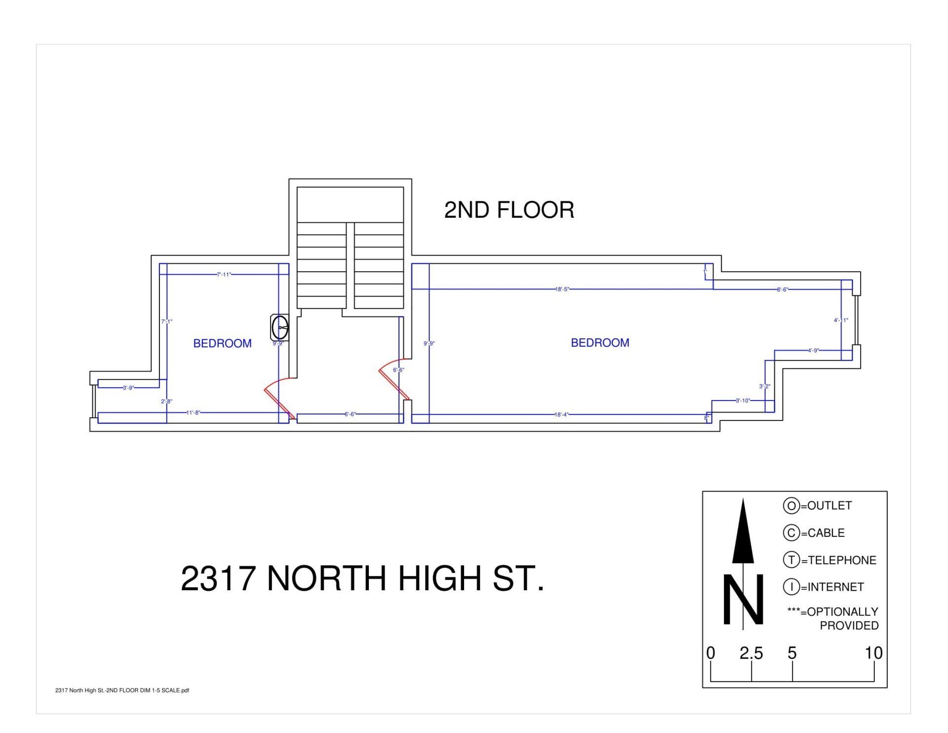 2311& 2317 N. High St.- Floor Plan 02
