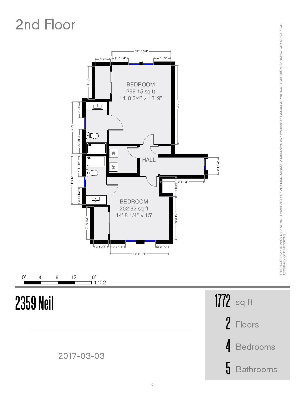 2359 Neil Ave. - Floor Plan 02
