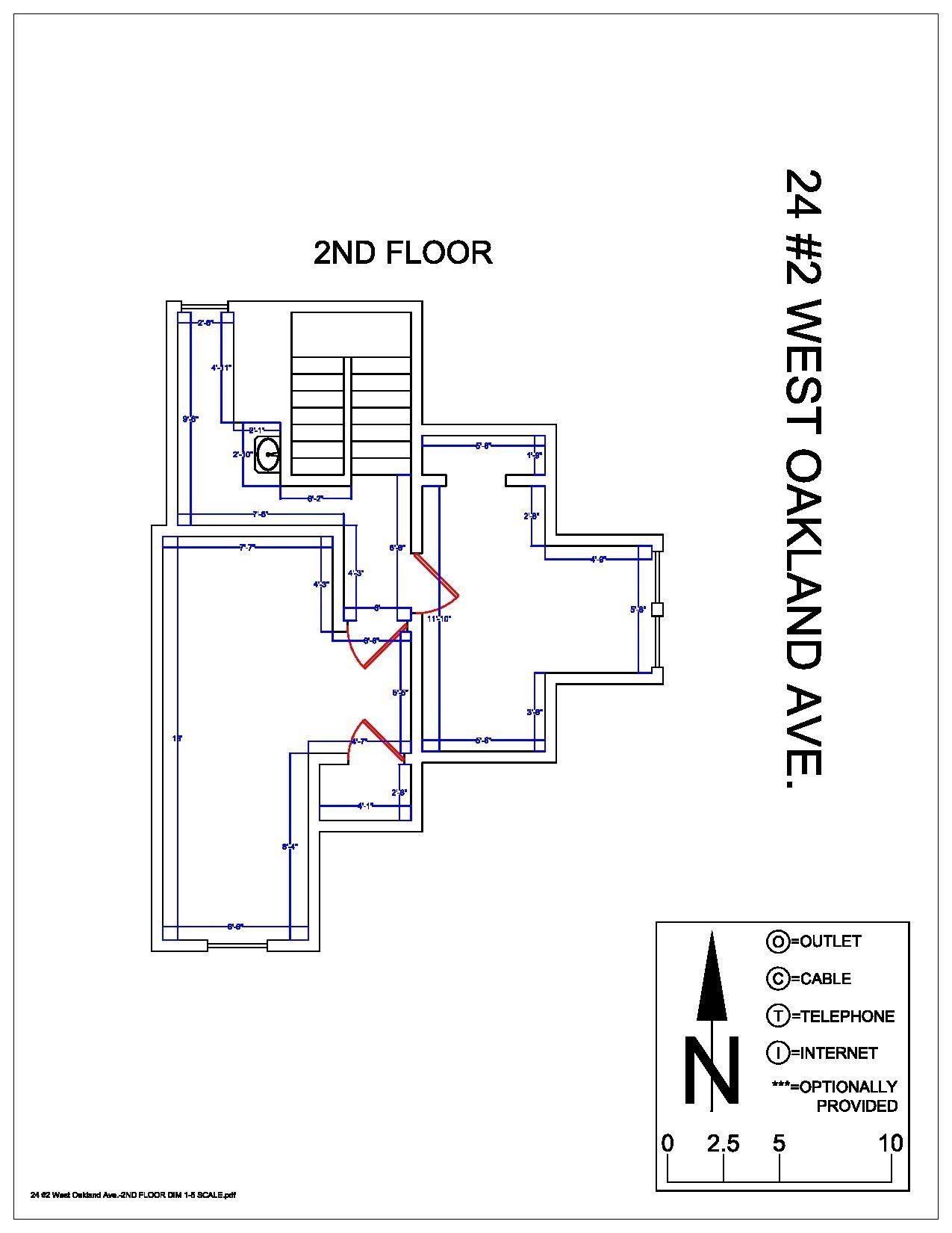 24-26 W. Oakland Ave floorplan