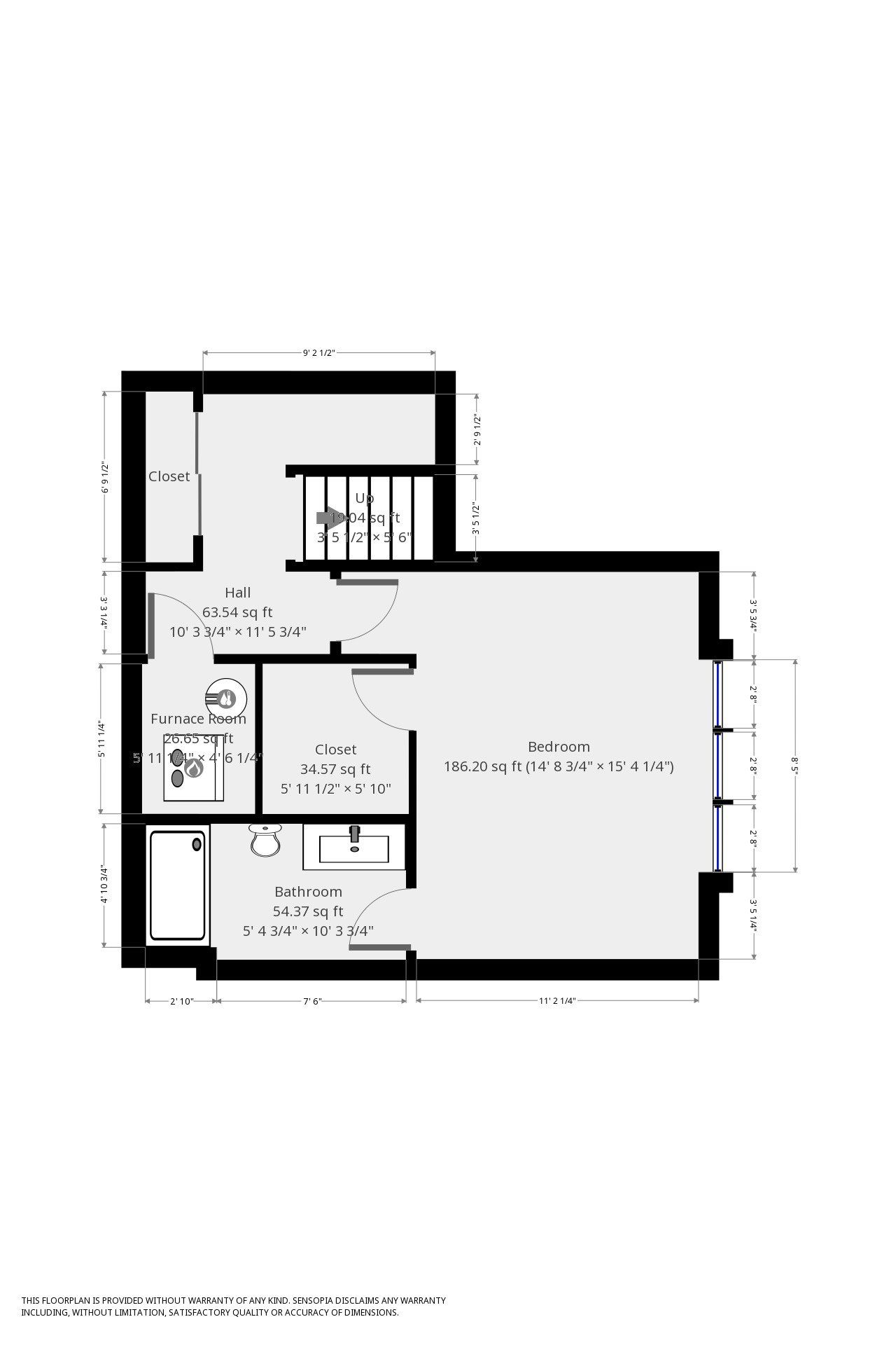 2471-2473 N. Wall St floor plan 2