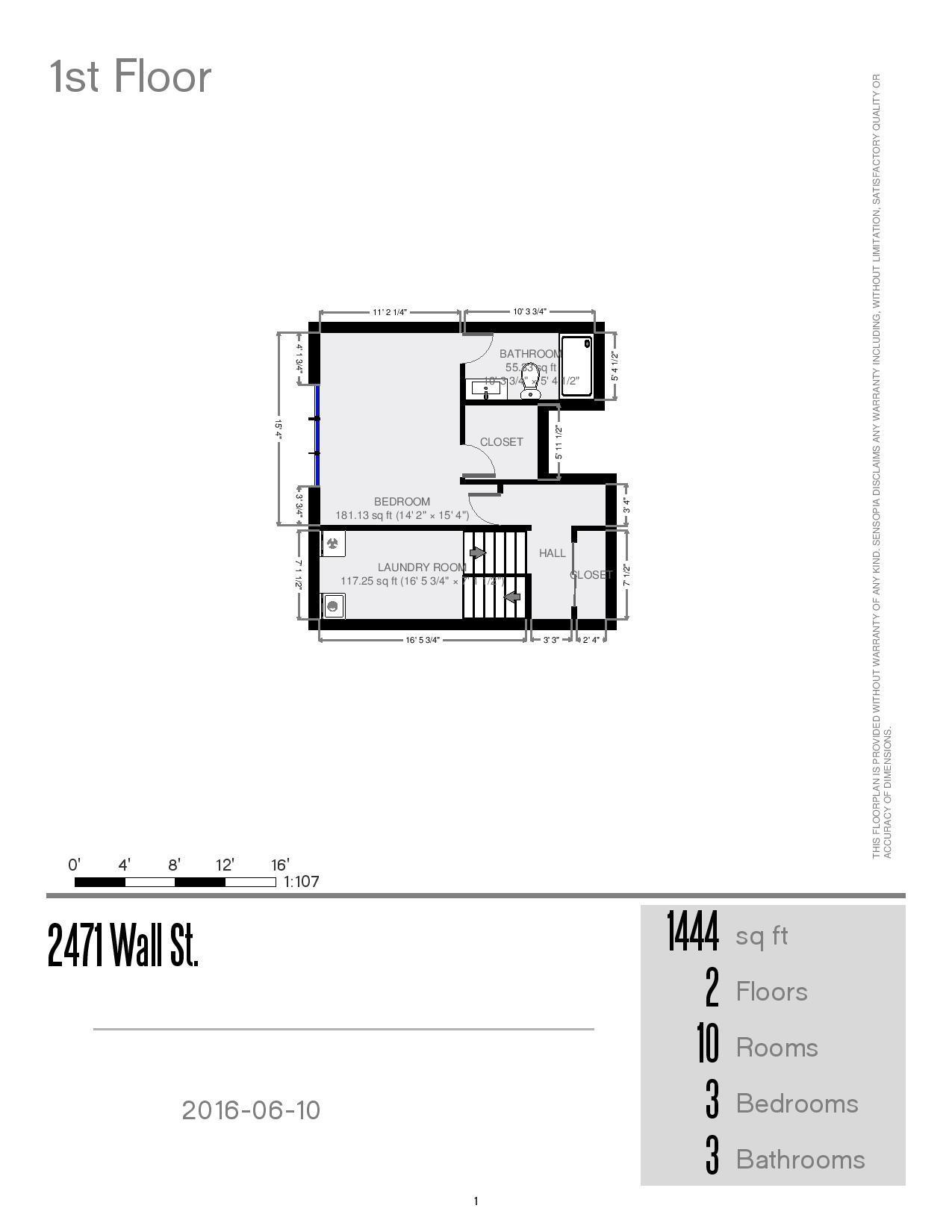 2471-2473 N. Wall St floor plan 1