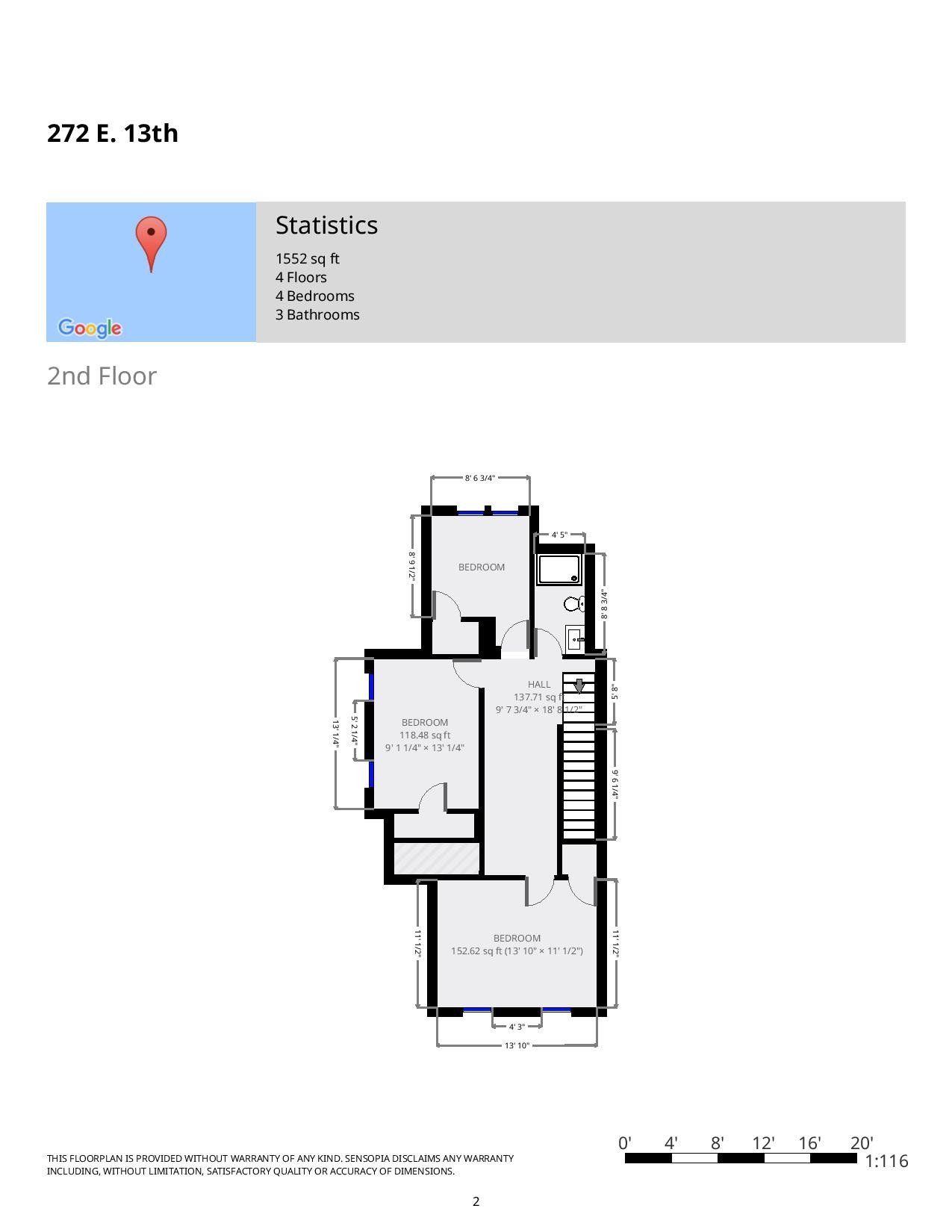 272-274 E. 13th Ave.- Floor Plan 01