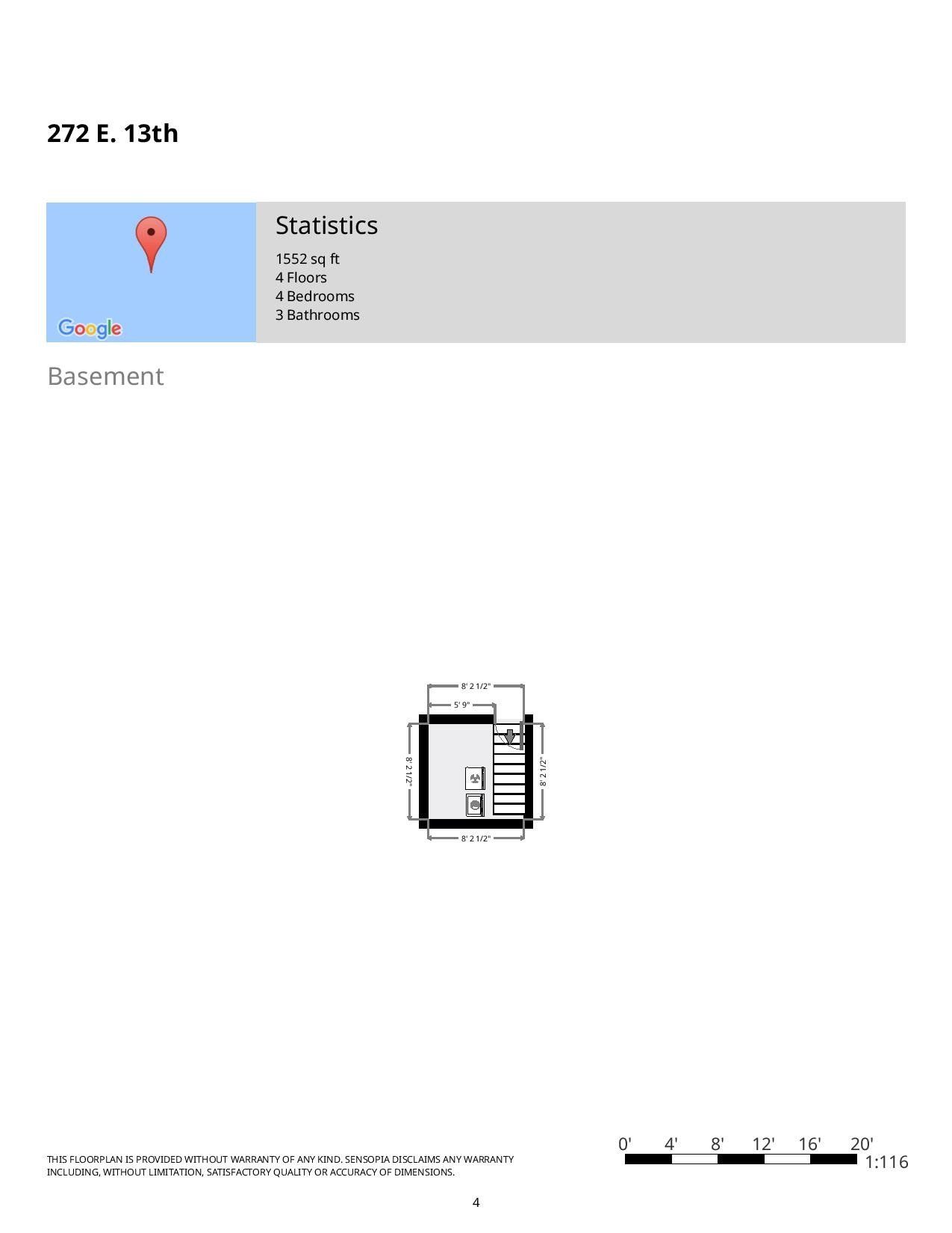 272-274 E. 13th Ave.- Floor Plan 04