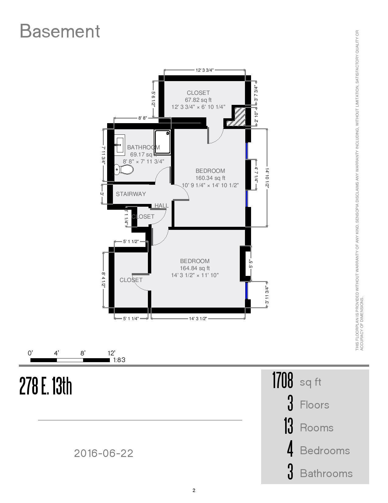 278 E. 13th Ave. - Floor Plan 02