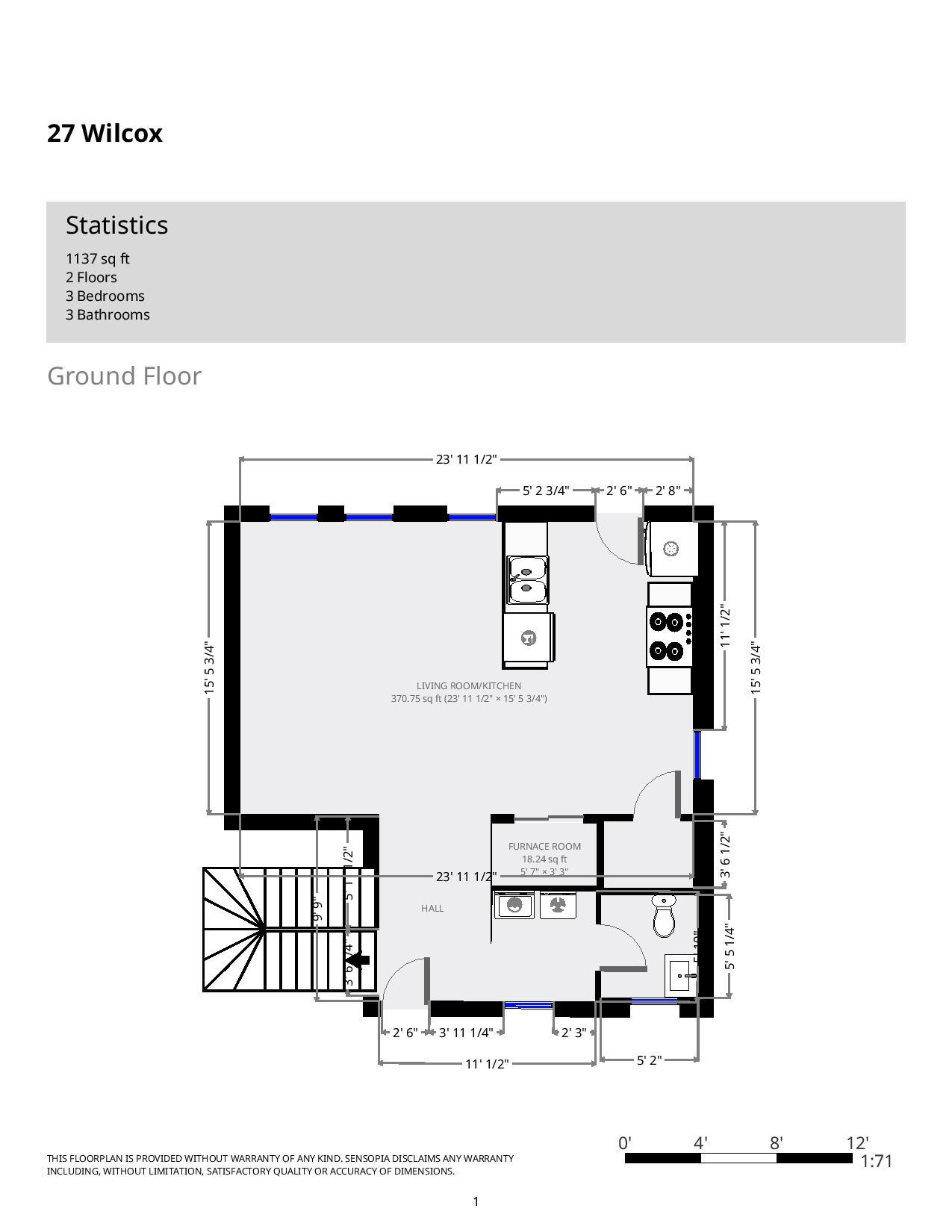 27 Wilcox Floorplan.