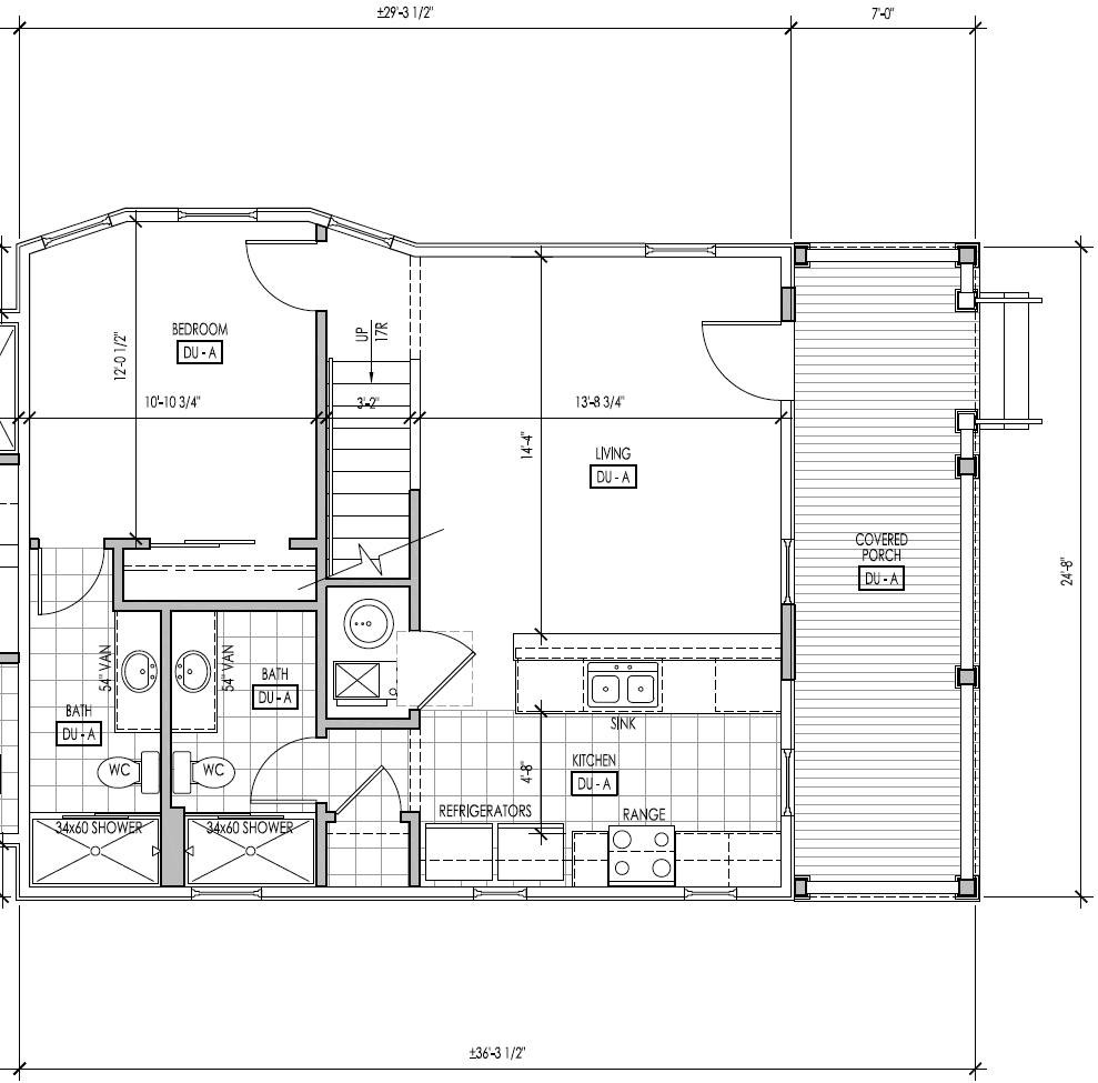 353 E. Northwood - Floor Plan 01