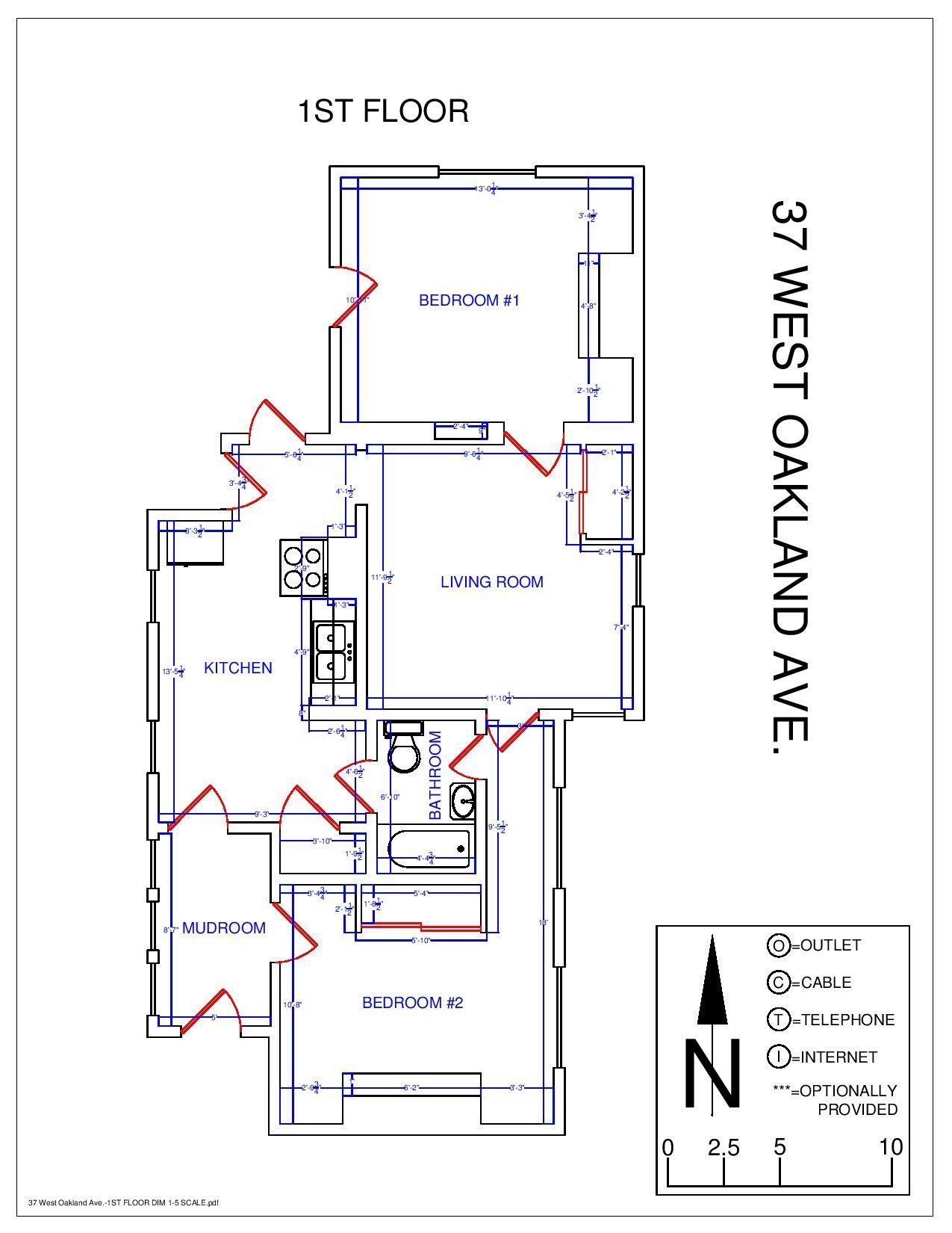37 W. Oakland Ave floorplan