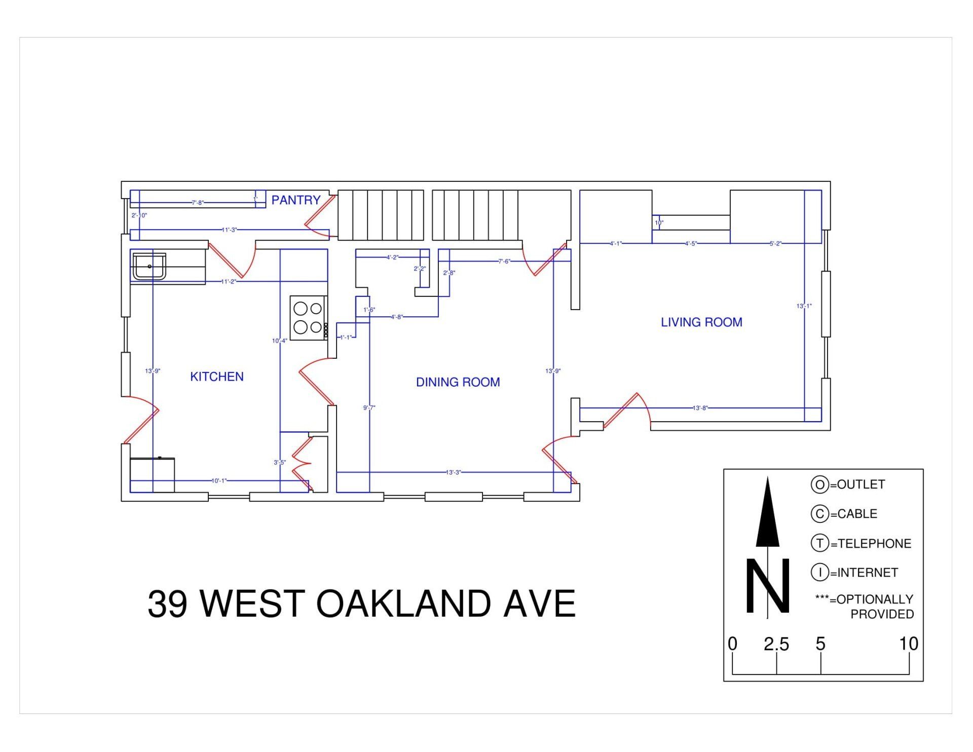39 W. Oakland Ave floorplan
