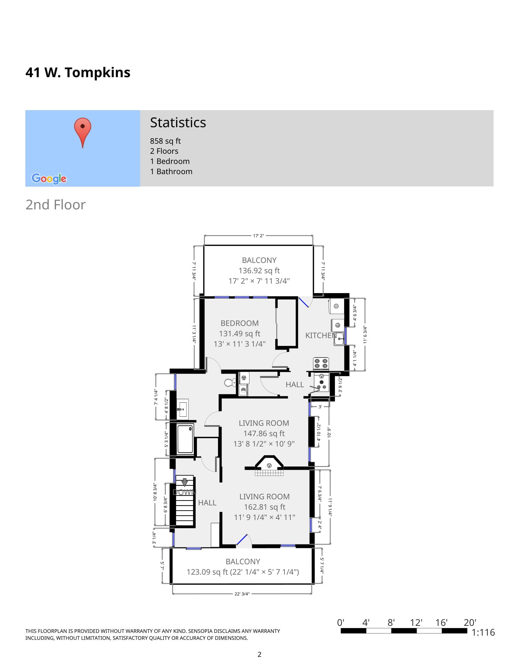 41-43 W. Tompkins floor plan 2