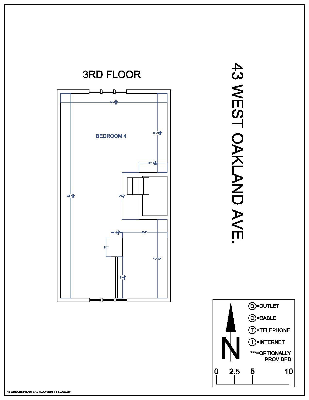 43 W. Oakland Ave floorplan 3