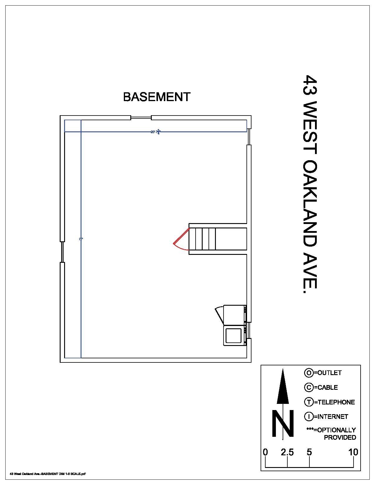 43 W. Oakland Ave floorplan 4
