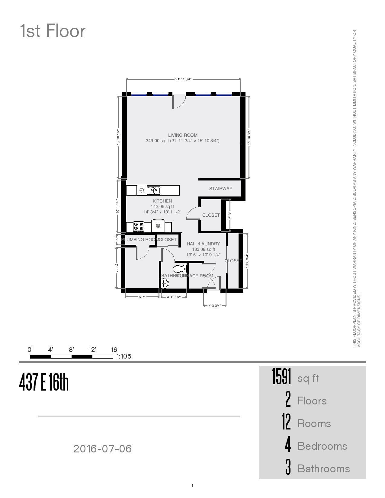 437 E. 16th Ave. - Floor Plan 01