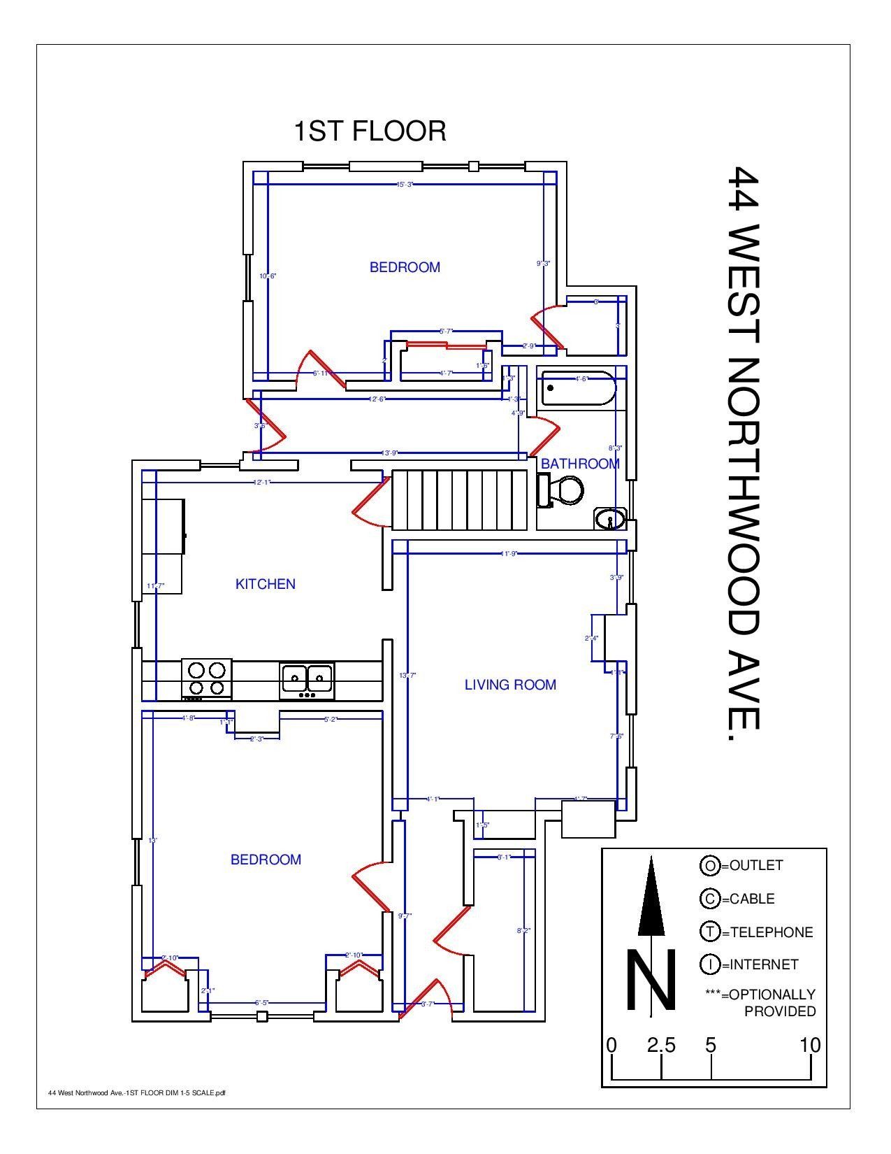 44 W. Northwood Ave - Floorplan 01