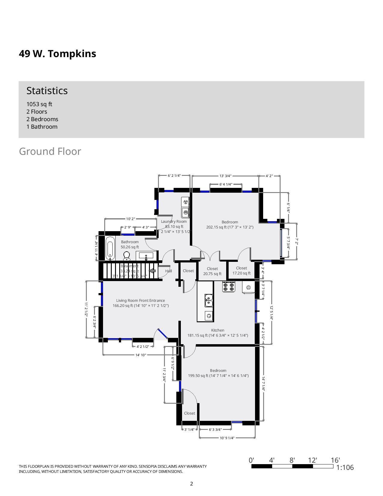 49 W. Tompkins Ave.  -Floorplan 01