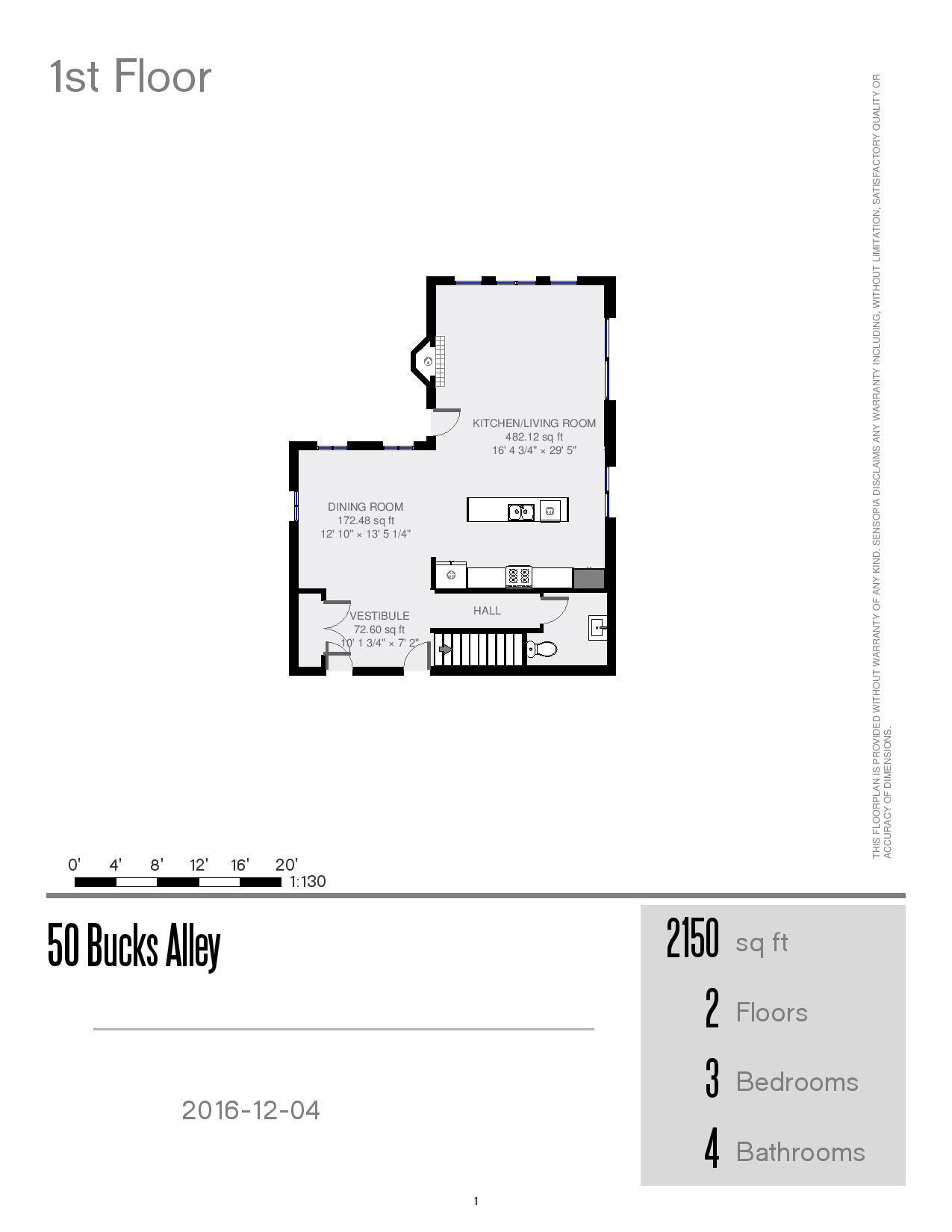 50 Bucks Alley floorplan