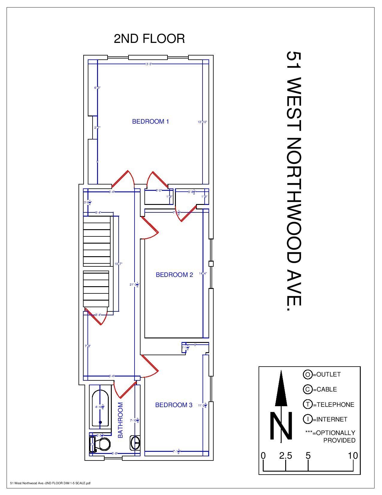 51 W. Northwood Ave floorplan 2