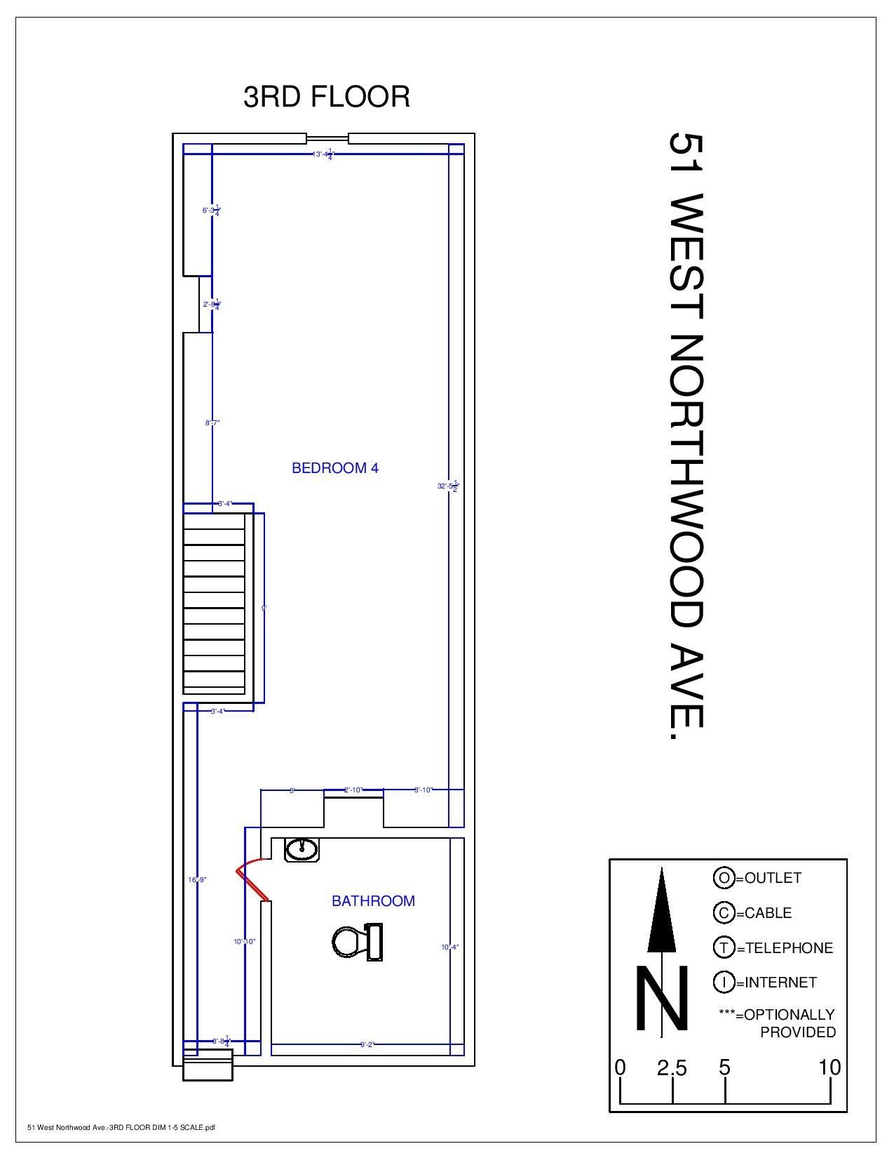 51 W. Northwood Ave floorplan 3