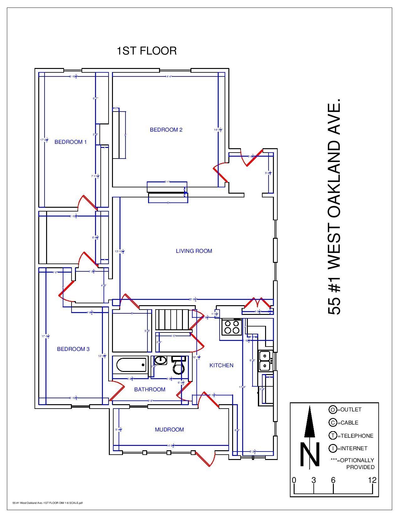 55 W. Oakland Ave floorplan
