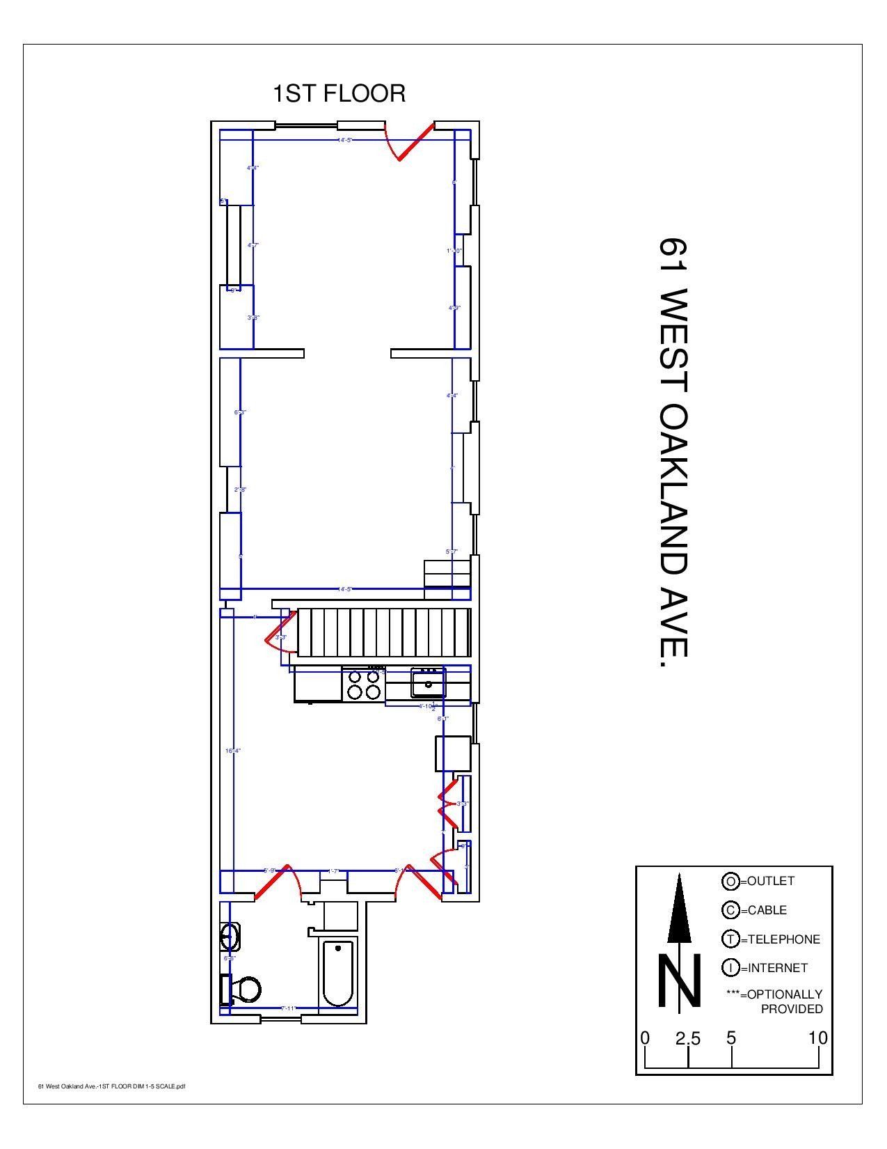 61 W. Oakland Ave floorplan 3