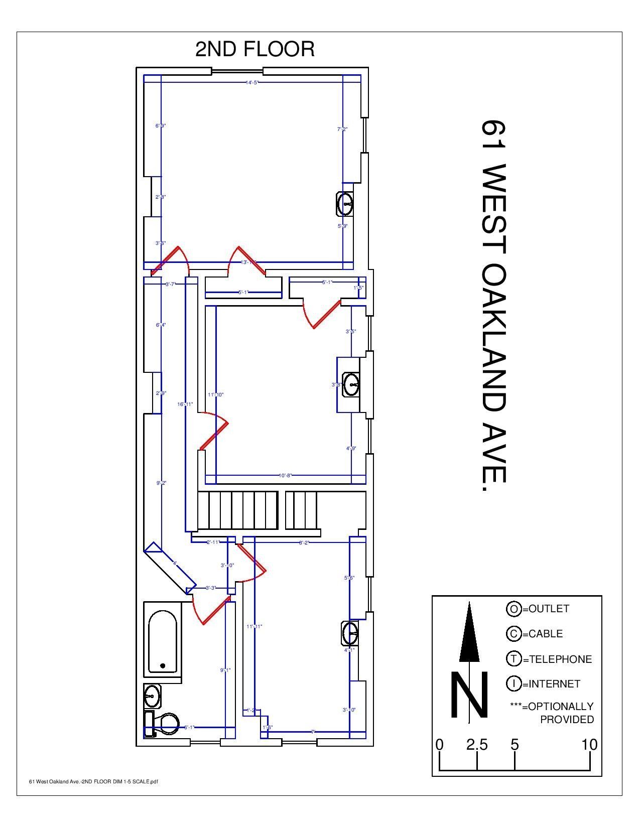 61 W. Oakland Ave floorplan